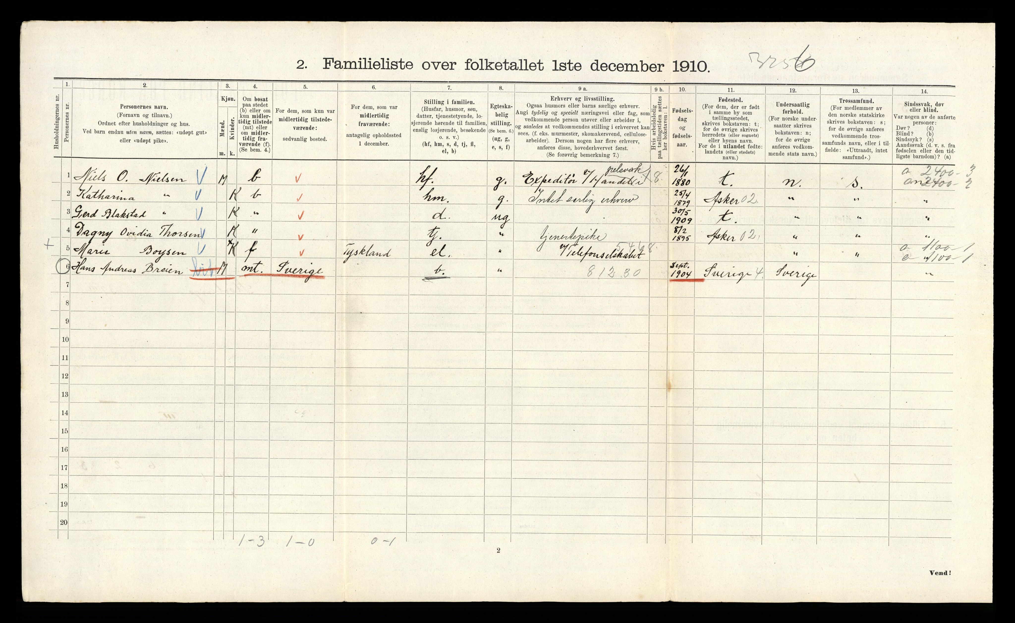 RA, 1910 census for Kristiania, 1910, p. 98992