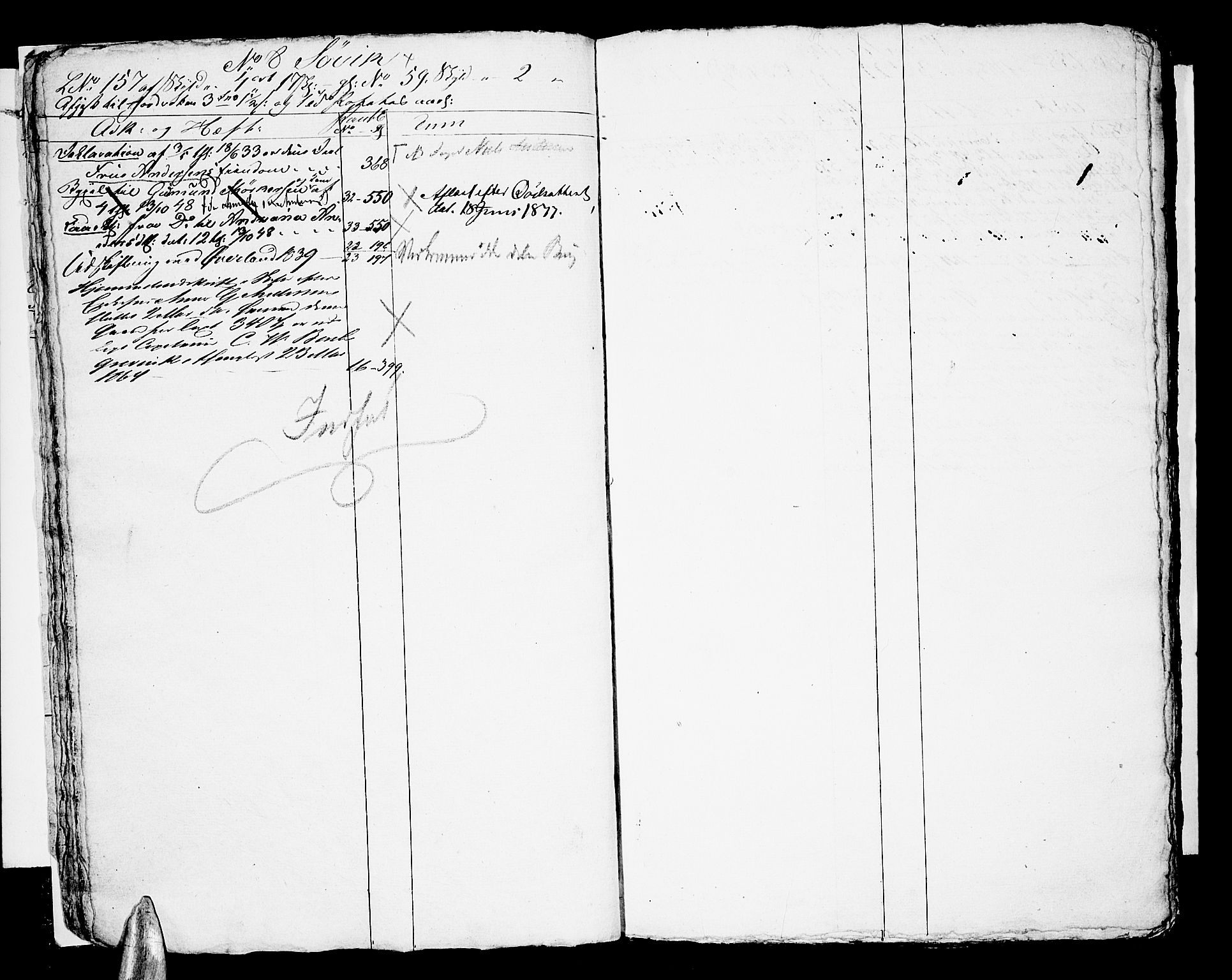Nordmøre sorenskriveri, SAT/A-4132/1/2/2A/L0014: Mortgage register no. 14, 1822-1866