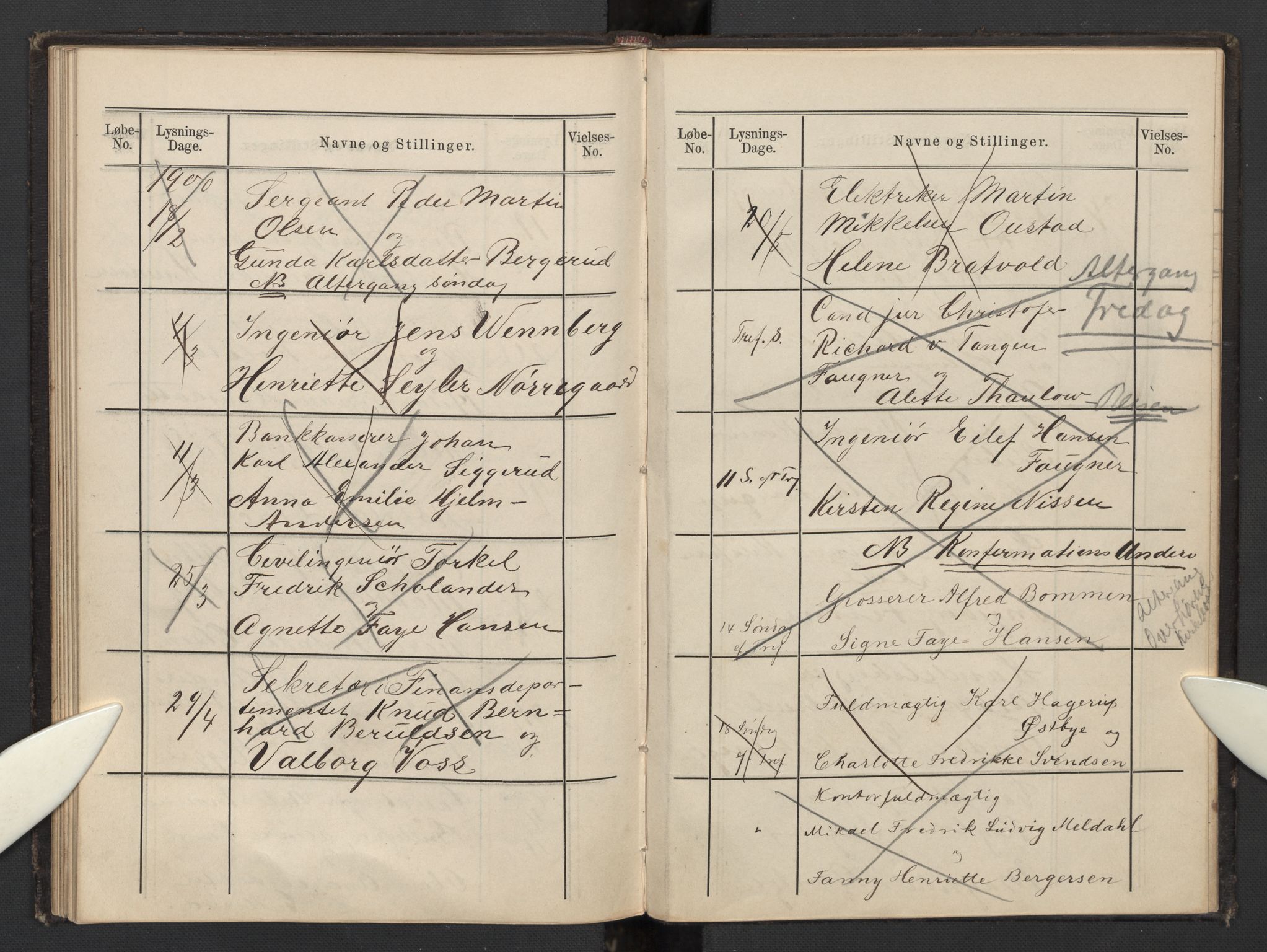 Garnisonsmenigheten Kirkebøker, AV/SAO-A-10846/H/Hb/L0002: Banns register no. II 2, 1879-1902