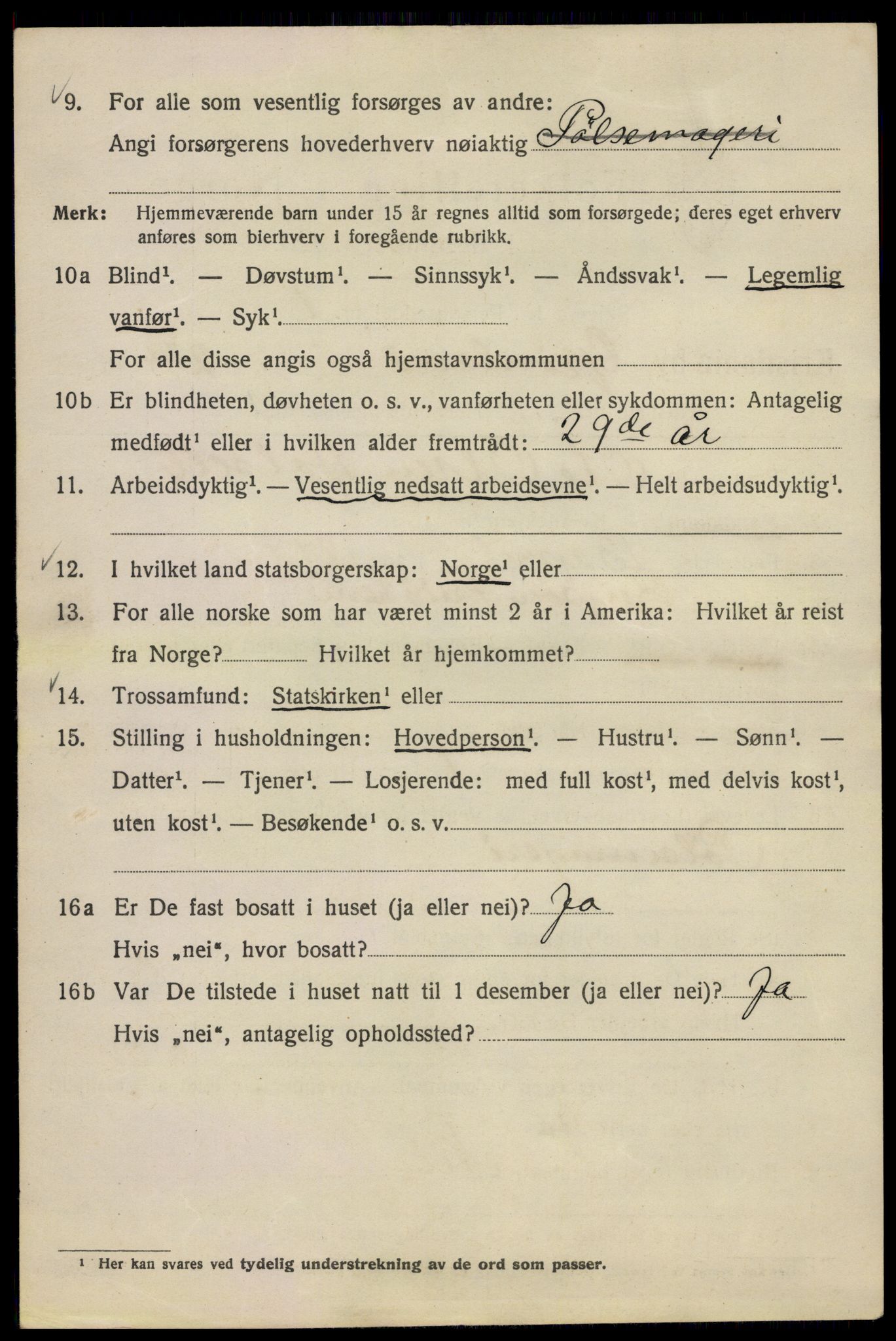 SAO, 1920 census for Kristiania, 1920, p. 254592