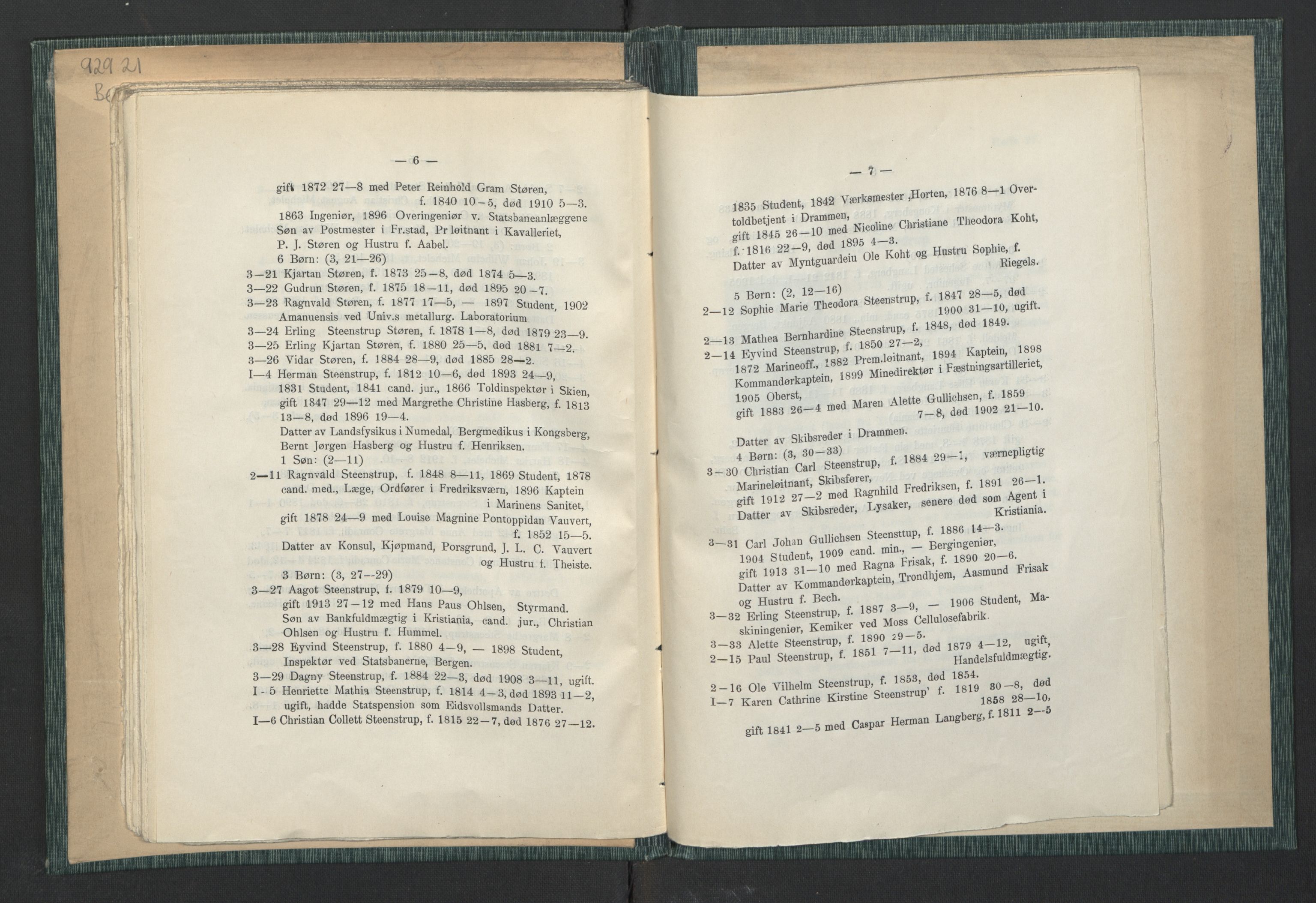 Andre publikasjoner, PUBL/PUBL-999/0003/0001: Johan Kielland Bergwitz: Vore Eidsvollsmænds efterkommere. Gjennem alle linjer i 100 aar (1914), 1814-1914, p. 68