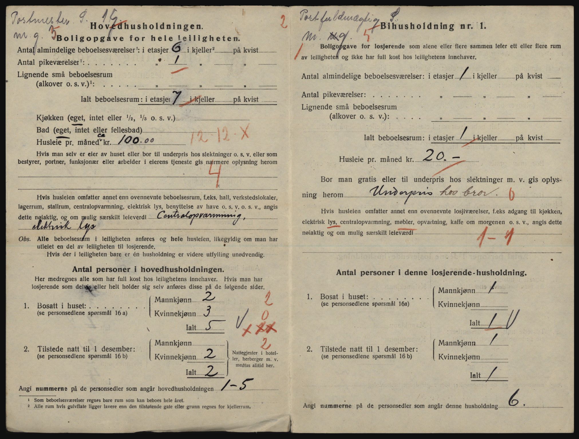 SATØ, 1920 census for Tromsø, 1920, p. 4250