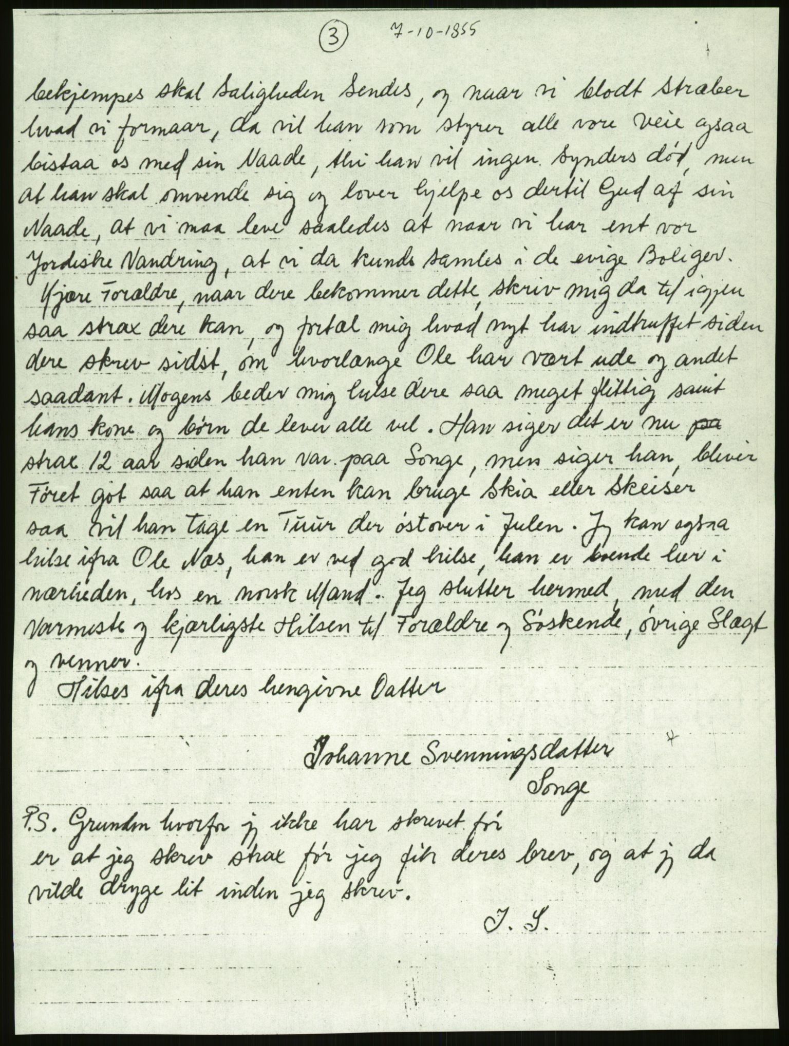 Samlinger til kildeutgivelse, Amerikabrevene, AV/RA-EA-4057/F/L0026: Innlån fra Aust-Agder: Aust-Agder-Arkivet - Erickson, 1838-1914, p. 79