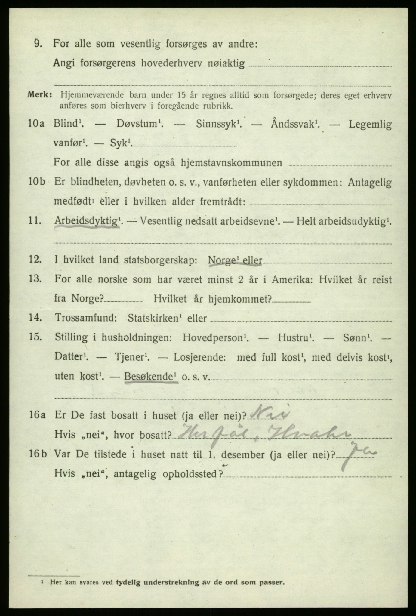 SAO, 1920 census for Hvaler, 1920, p. 6411