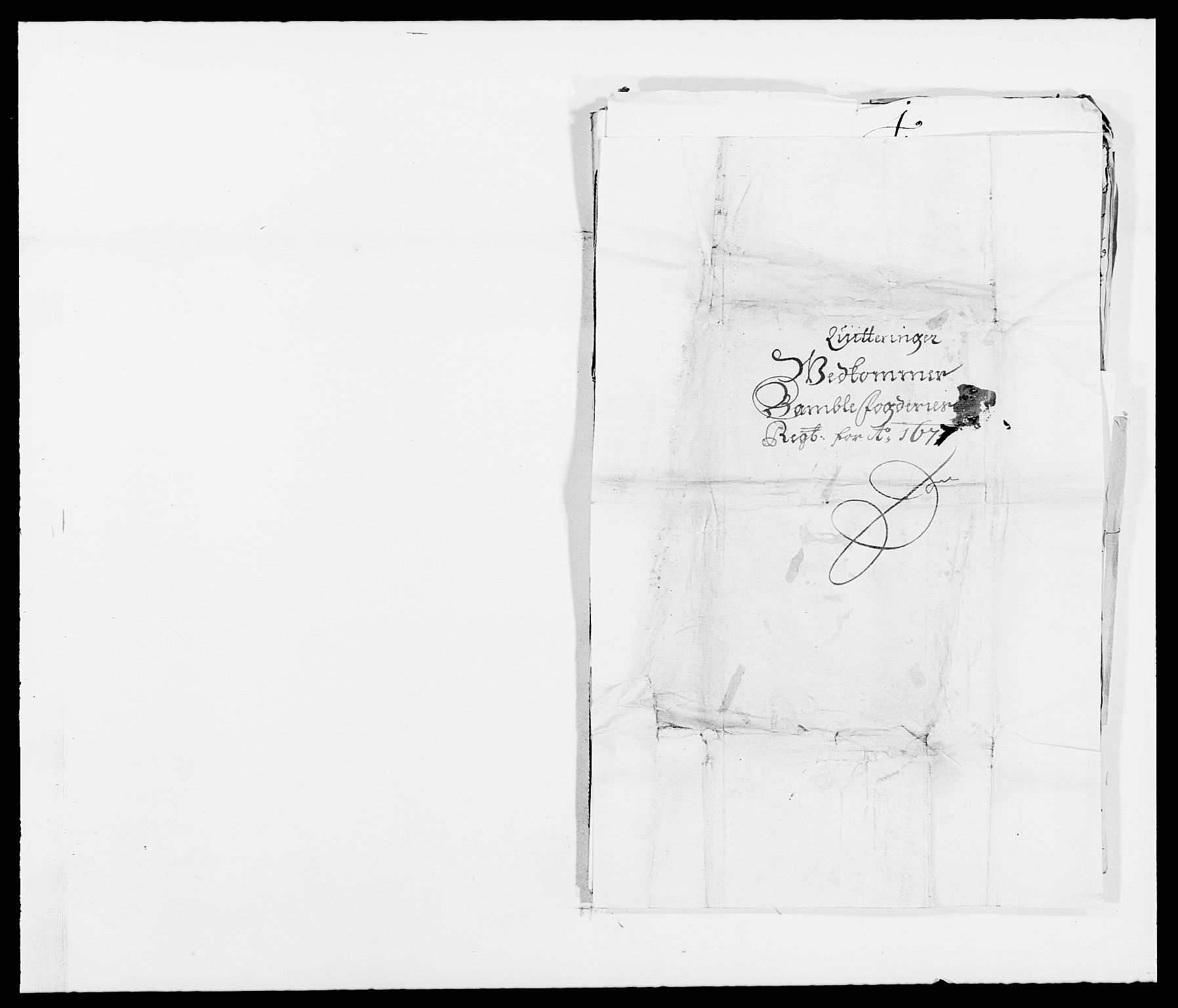 Rentekammeret inntil 1814, Reviderte regnskaper, Fogderegnskap, AV/RA-EA-4092/R34/L2043: Fogderegnskap Bamble, 1676-1677, p. 460
