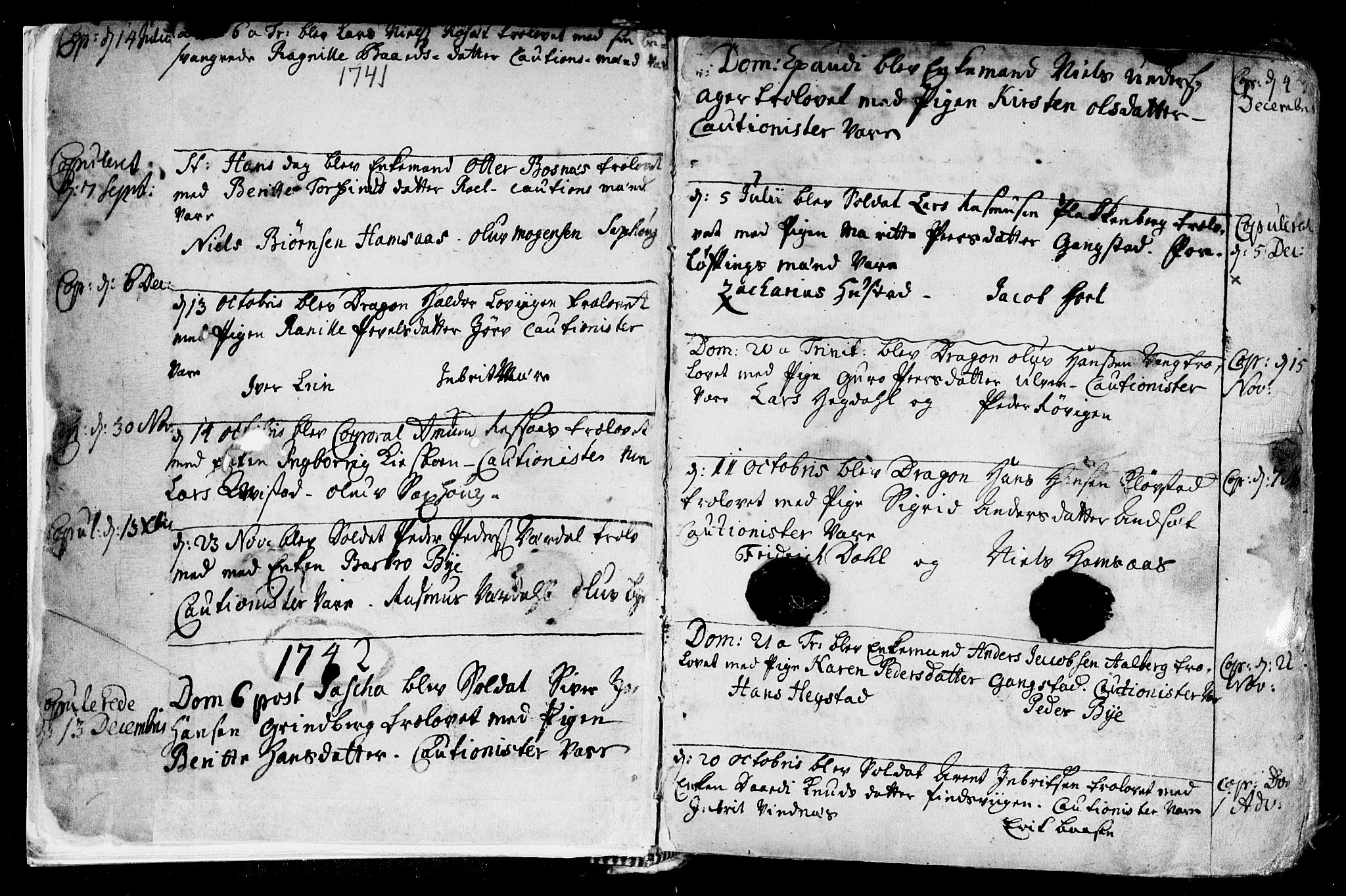 Ministerialprotokoller, klokkerbøker og fødselsregistre - Nord-Trøndelag, SAT/A-1458/730/L0272: Parish register (official) no. 730A01, 1733-1764, p. 2