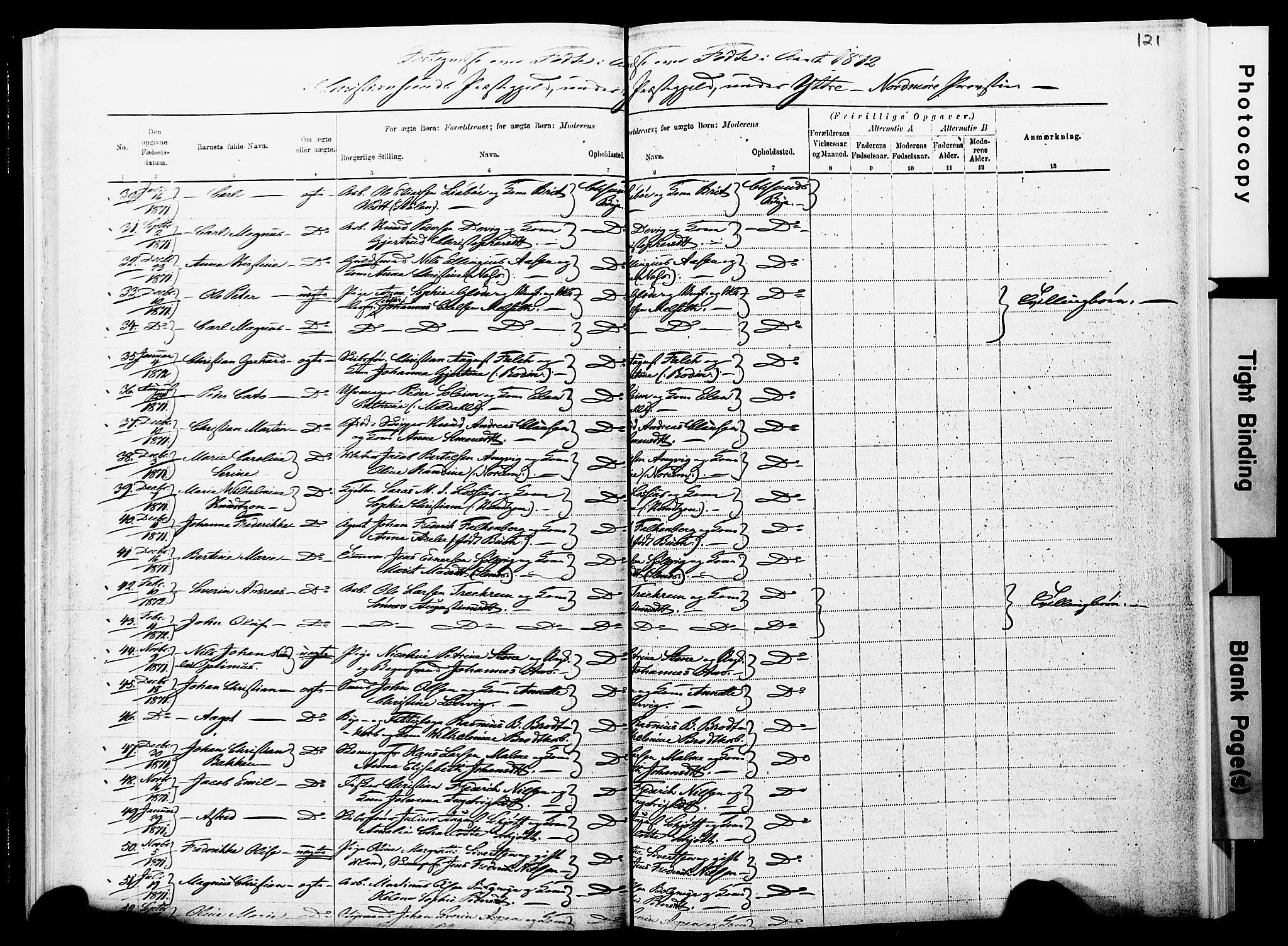 Ministerialprotokoller, klokkerbøker og fødselsregistre - Møre og Romsdal, AV/SAT-A-1454/572/L0857: Parish register (official) no. 572D01, 1866-1872, p. 120-121