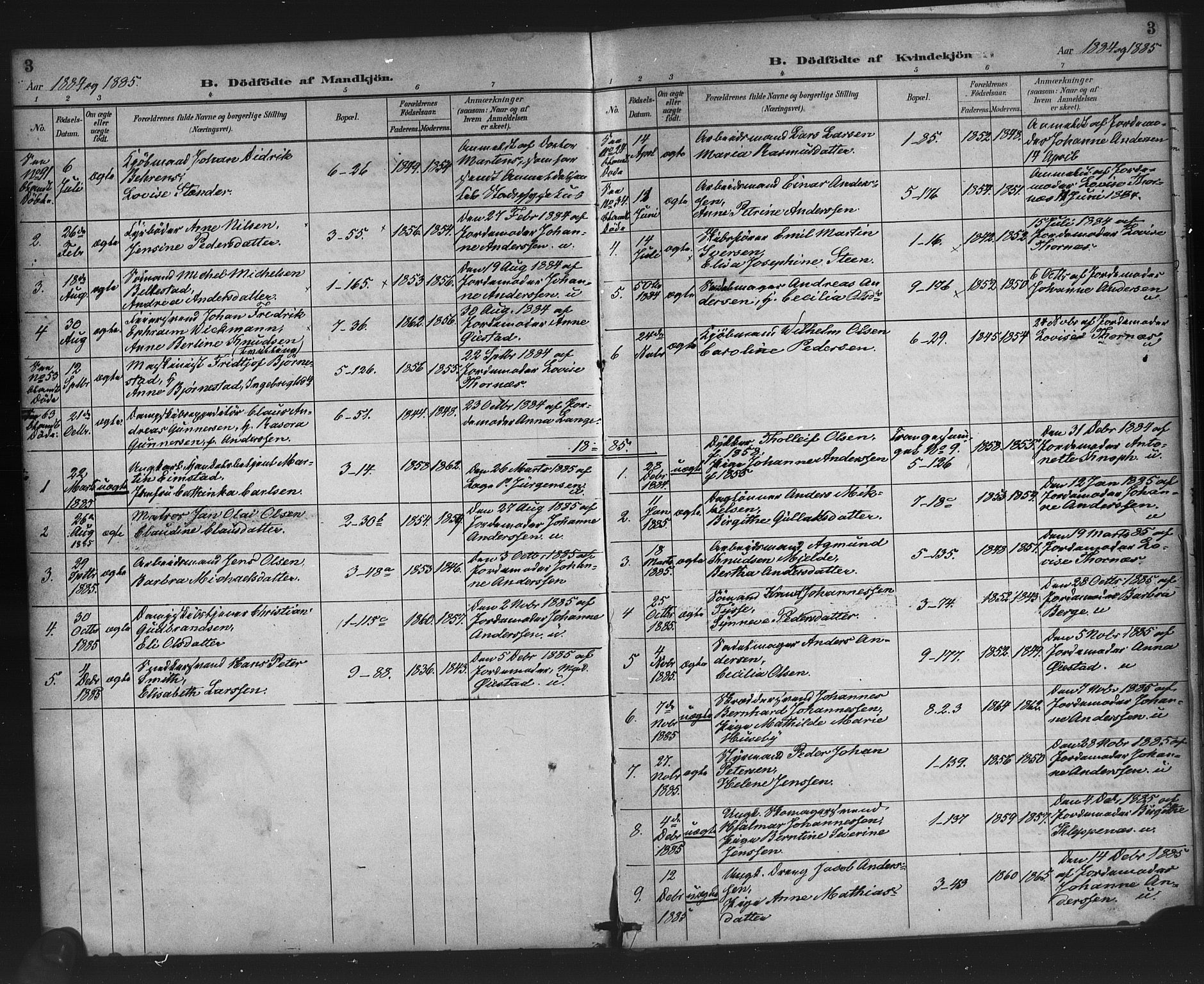Nykirken Sokneprestembete, SAB/A-77101/H/Haa/L0048: Parish register (official) no. F 1, 1882-1916, p. 3