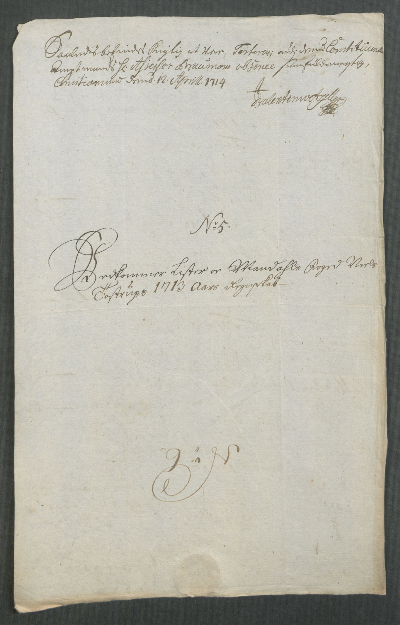Rentekammeret inntil 1814, Reviderte regnskaper, Fogderegnskap, RA/EA-4092/R43/L2556: Fogderegnskap Lista og Mandal, 1713, p. 66