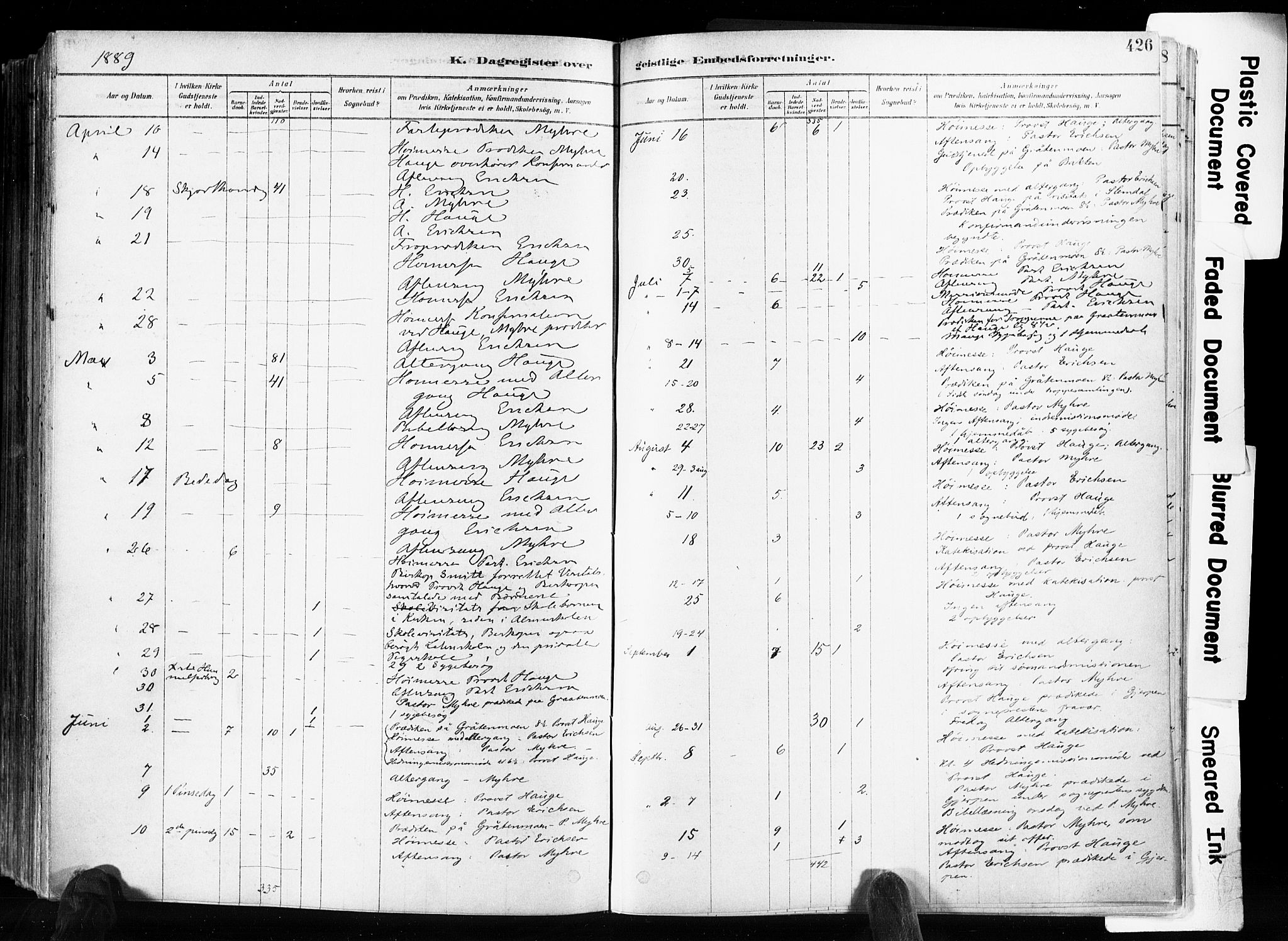 Skien kirkebøker, SAKO/A-302/F/Fa/L0009: Parish register (official) no. 9, 1878-1890, p. 426