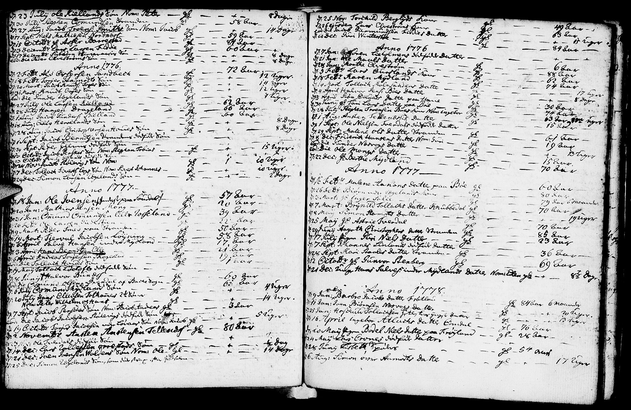 Sokndal sokneprestkontor, AV/SAST-A-101808: Parish register (official) no. A 4, 1762-1811