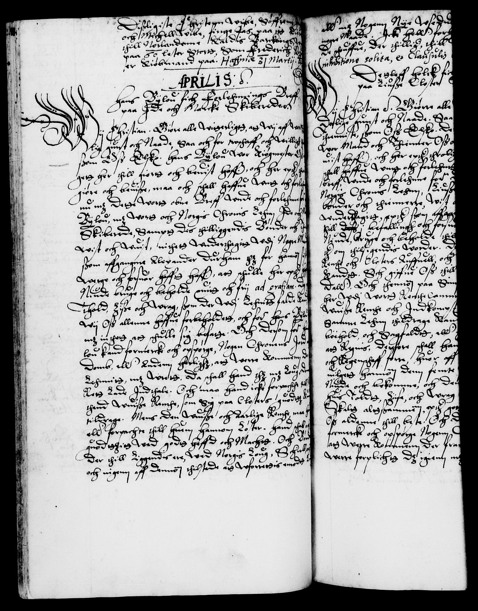 Danske Kanselli 1572-1799, AV/RA-EA-3023/F/Fc/Fca/Fcaa/L0003: Norske registre (mikrofilm), 1596-1616, p. 130b