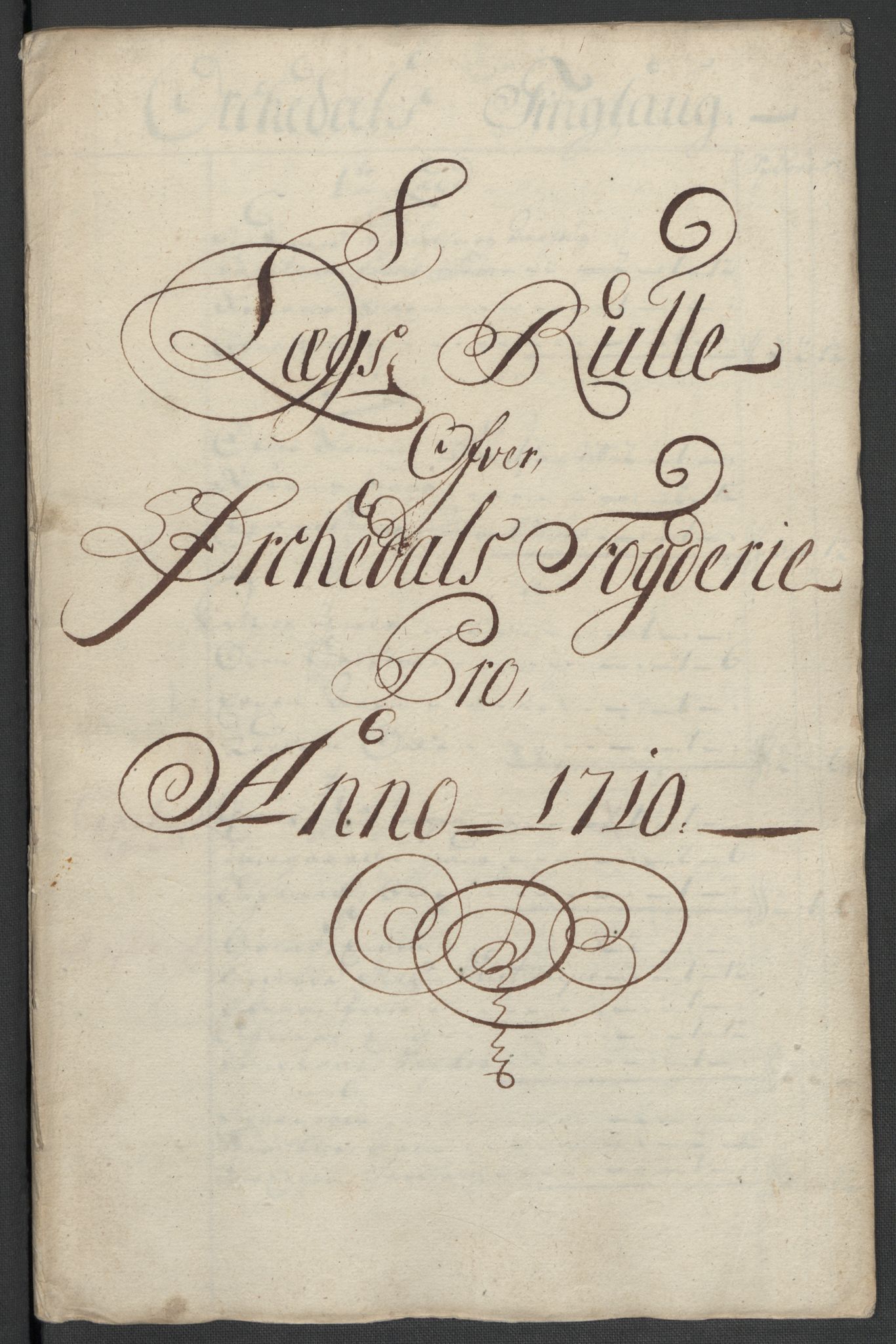 Rentekammeret inntil 1814, Reviderte regnskaper, Fogderegnskap, AV/RA-EA-4092/R60/L3960: Fogderegnskap Orkdal og Gauldal, 1710, p. 89