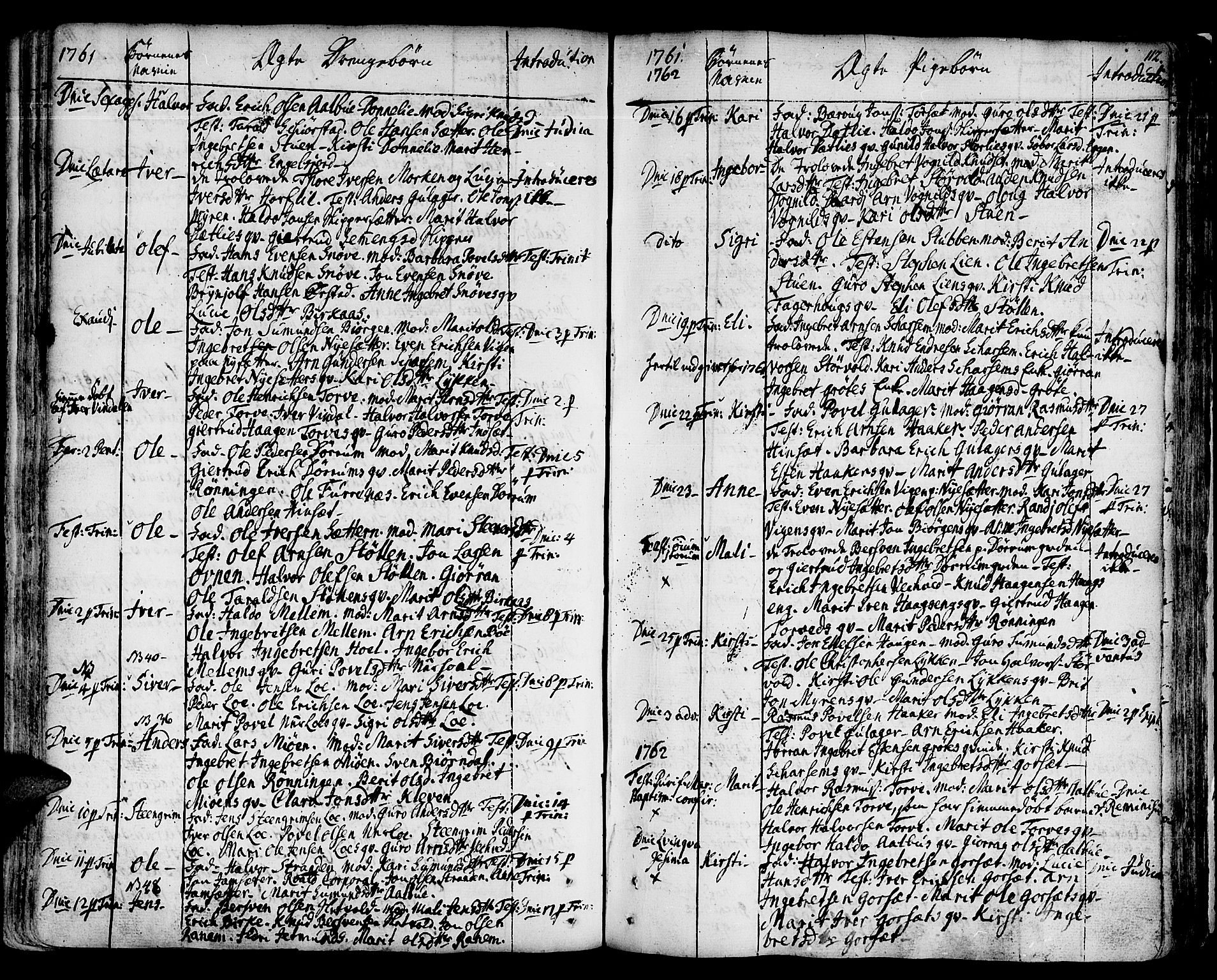 Ministerialprotokoller, klokkerbøker og fødselsregistre - Sør-Trøndelag, SAT/A-1456/678/L0891: Parish register (official) no. 678A01, 1739-1780, p. 112