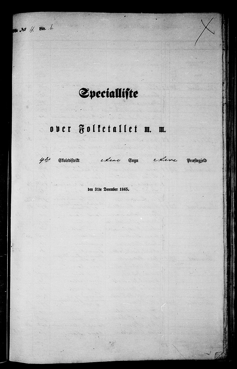 RA, 1865 census for Aure, 1865, p. 92