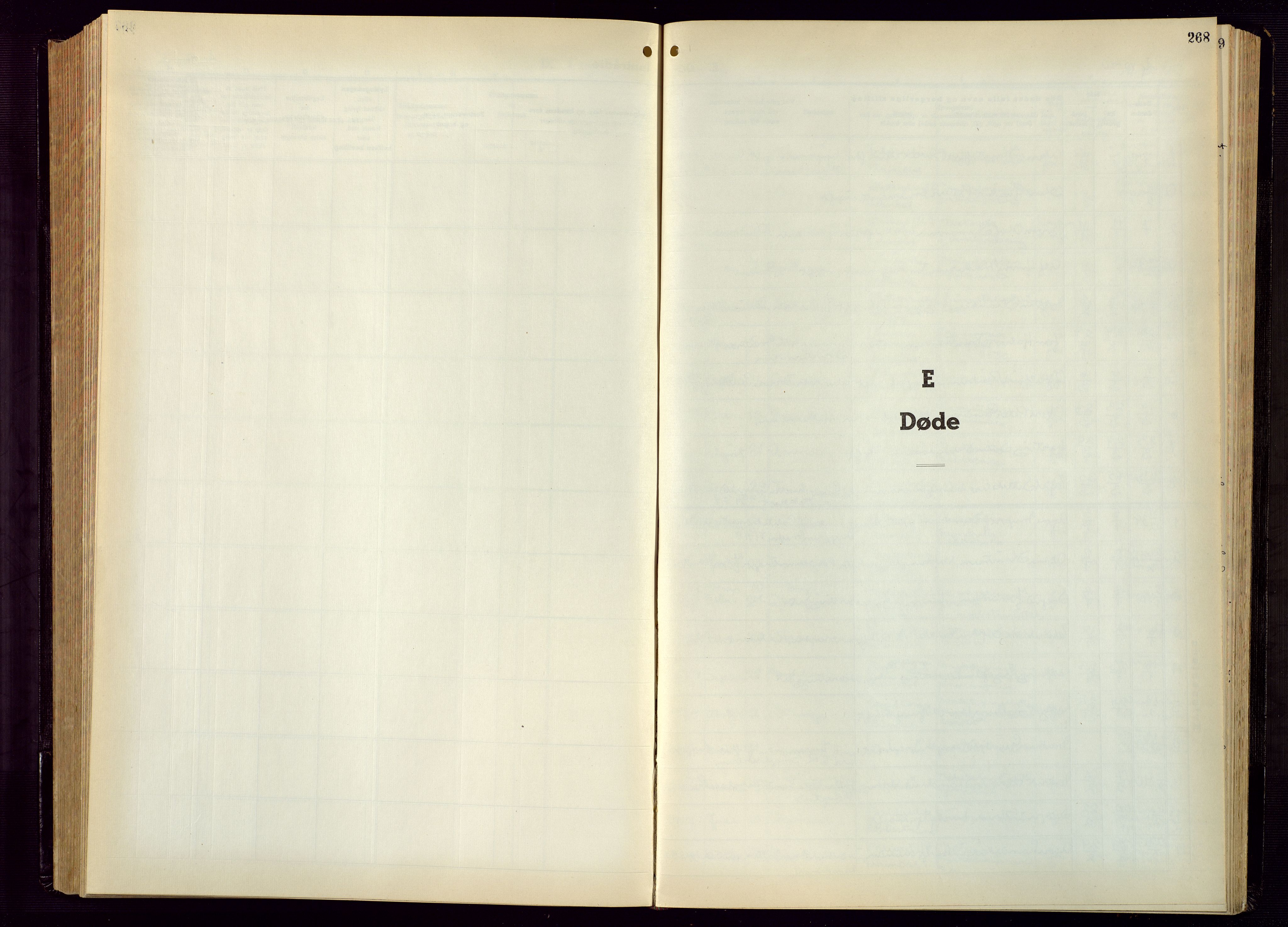Arendal sokneprestkontor, Trefoldighet, SAK/1111-0040/F/Fb/L0009: Parish register (copy) no. B 9, 1940-1949, p. 268