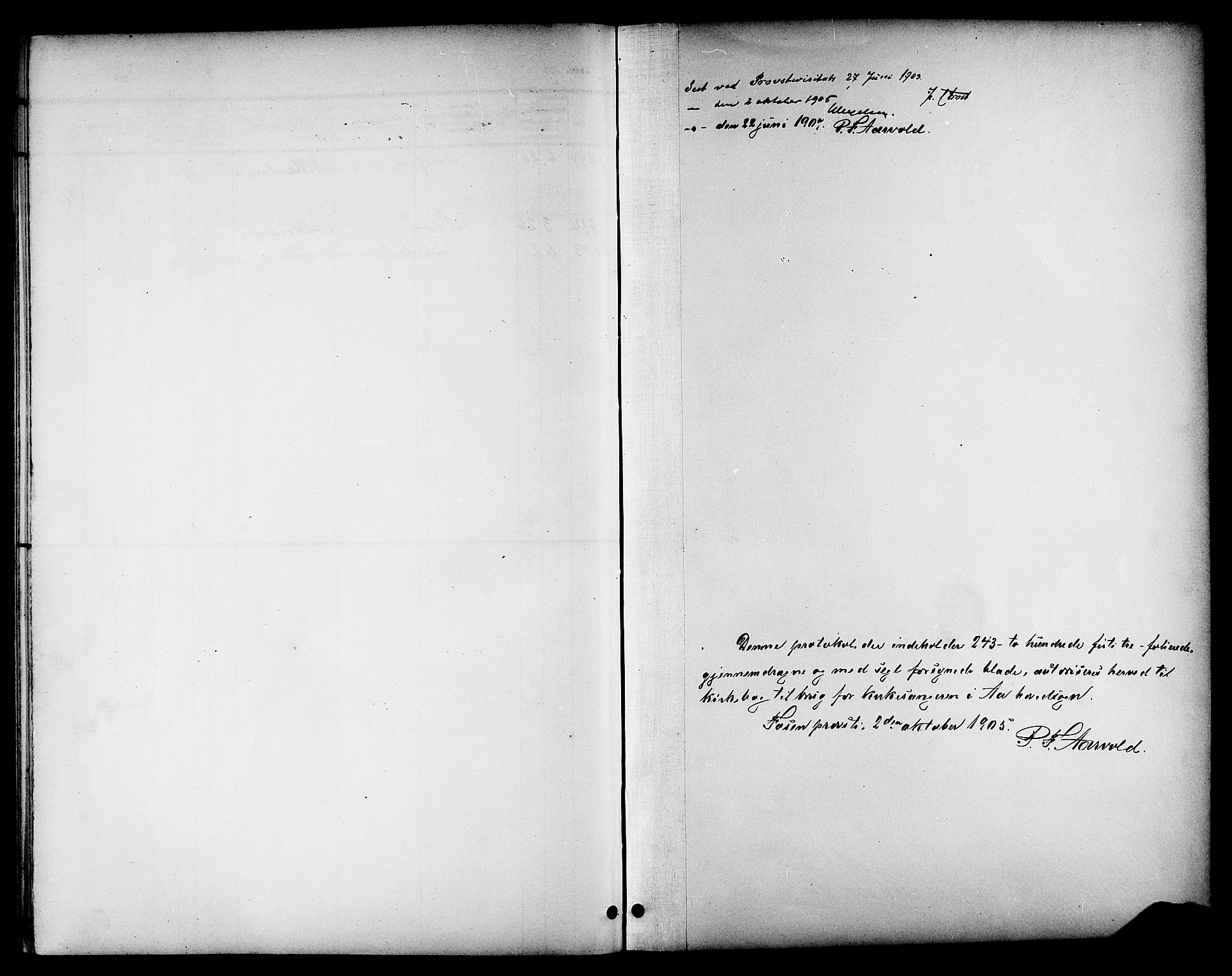 Ministerialprotokoller, klokkerbøker og fødselsregistre - Sør-Trøndelag, AV/SAT-A-1456/655/L0688: Parish register (copy) no. 655C04, 1899-1922