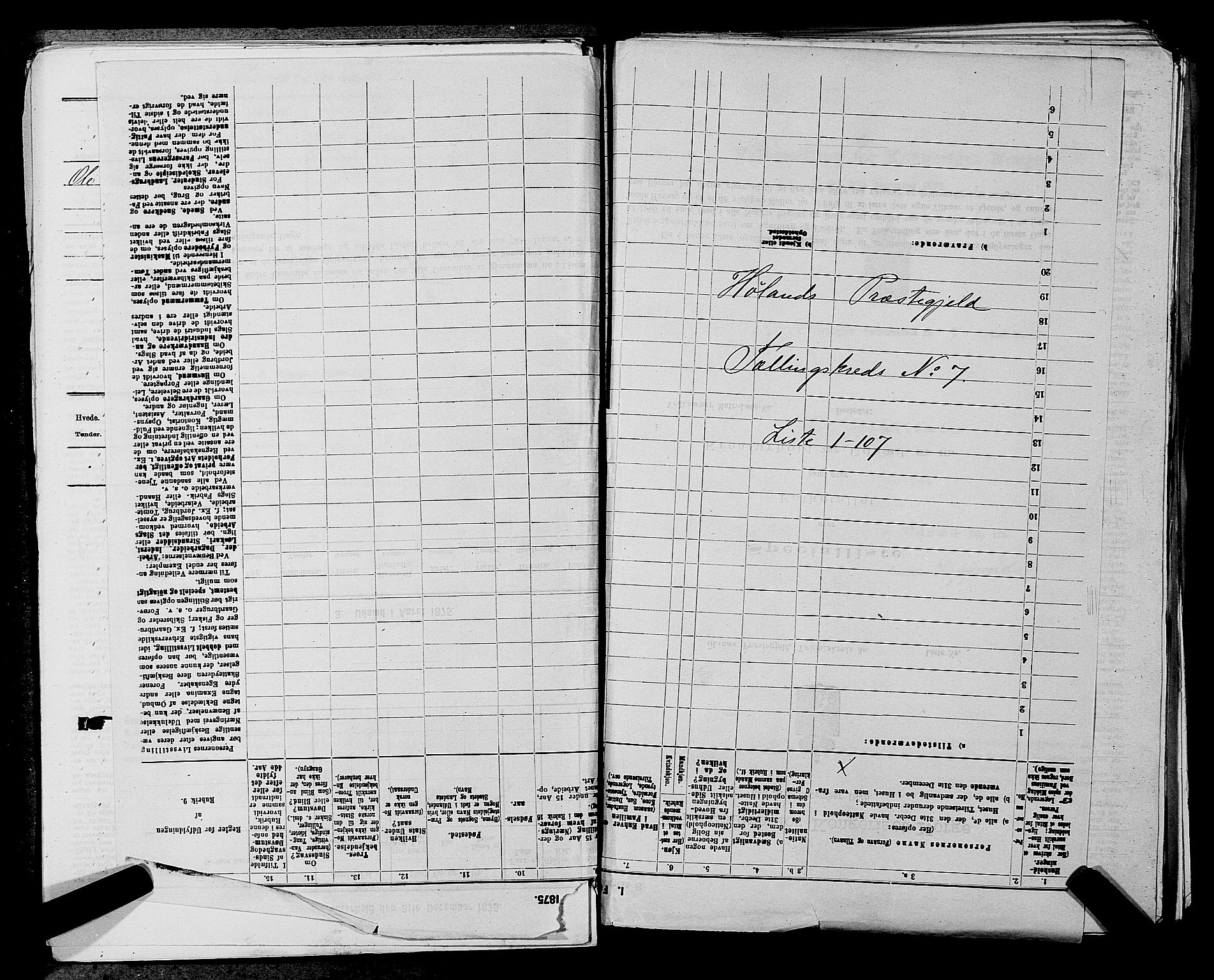 RA, 1875 census for 0221P Høland, 1875, p. 1236