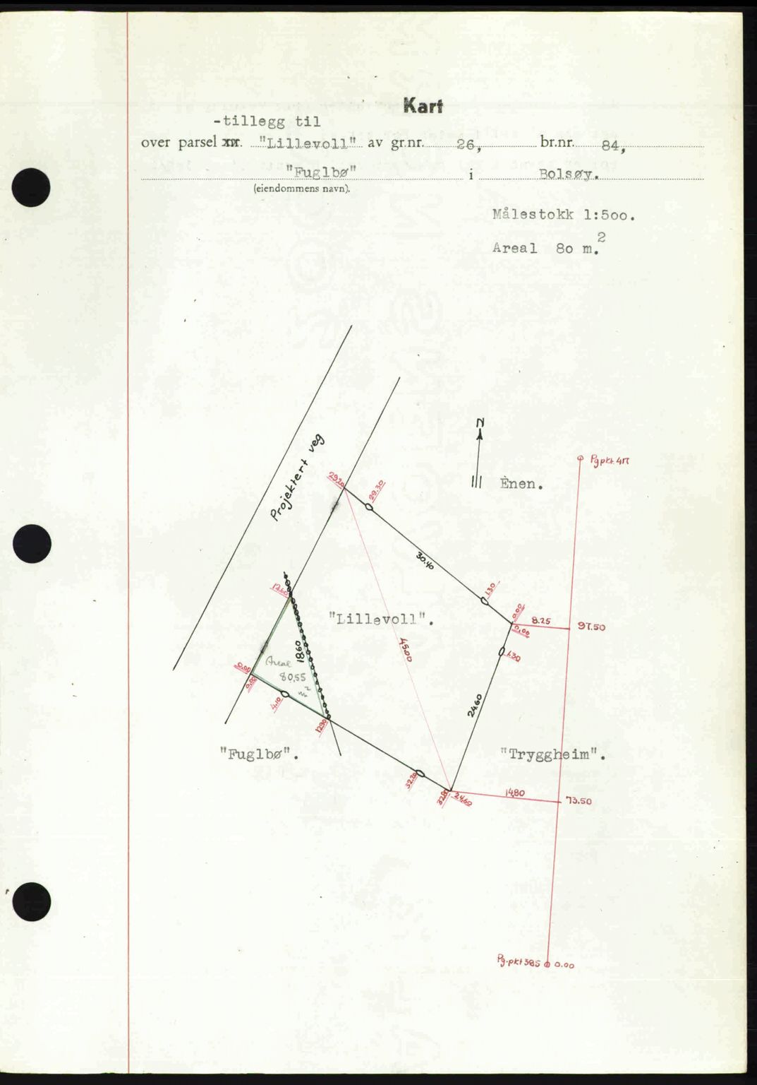 Romsdal sorenskriveri, AV/SAT-A-4149/1/2/2C: Mortgage book no. A32, 1950-1950, Diary no: : 464/1950