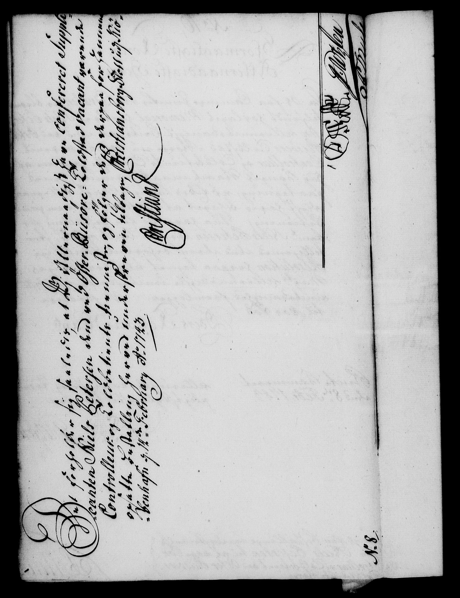 Rentekammeret, Kammerkanselliet, RA/EA-3111/G/Gf/Gfa/L0026: Norsk relasjons- og resolusjonsprotokoll (merket RK 52.26), 1743, p. 92