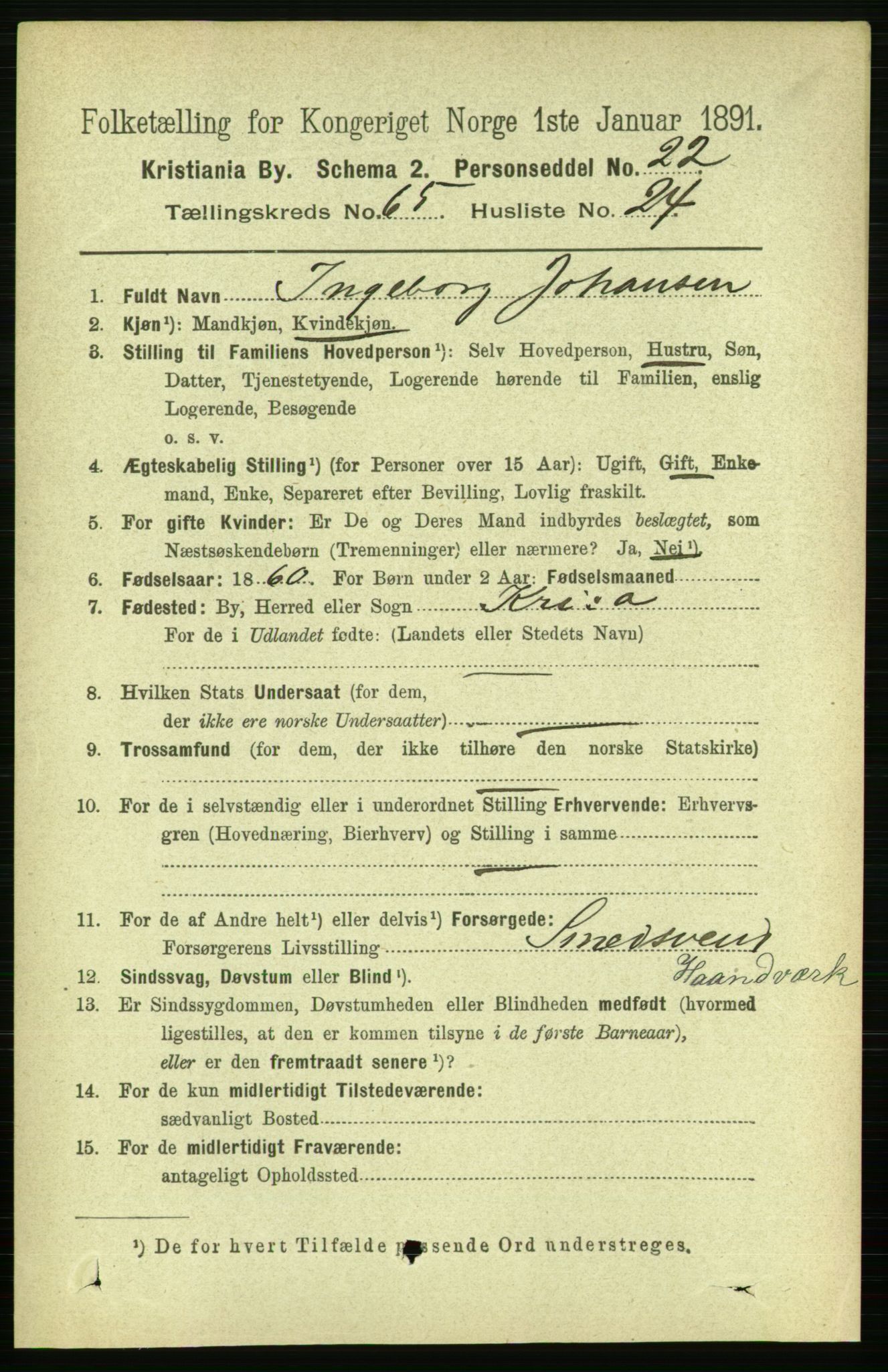 RA, 1891 census for 0301 Kristiania, 1891, p. 35544