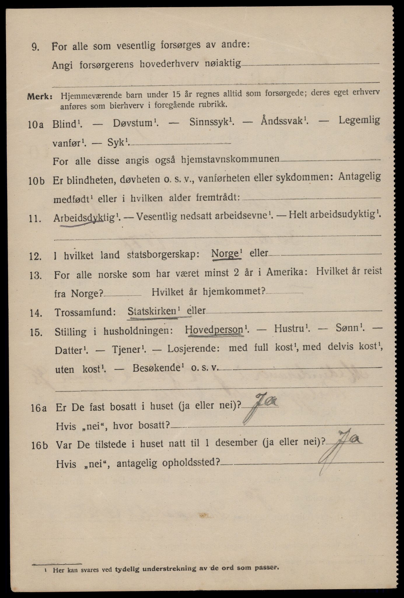SAST, 1920 census for Haugesund, 1920, p. 33896