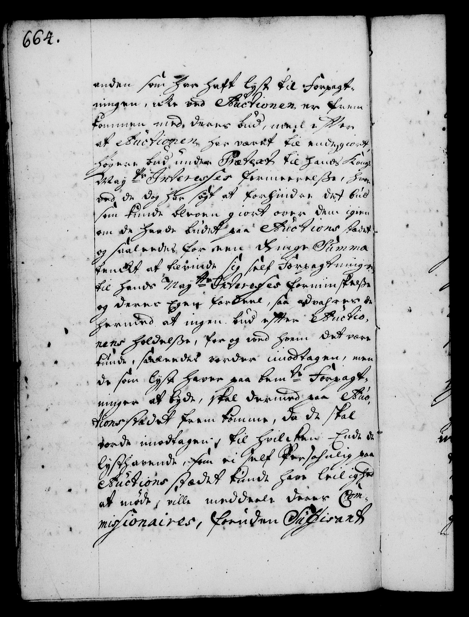 Rentekammeret, Kammerkanselliet, RA/EA-3111/G/Gg/Gga/L0002: Norsk ekspedisjonsprotokoll med register (merket RK 53.2), 1723-1727, p. 664