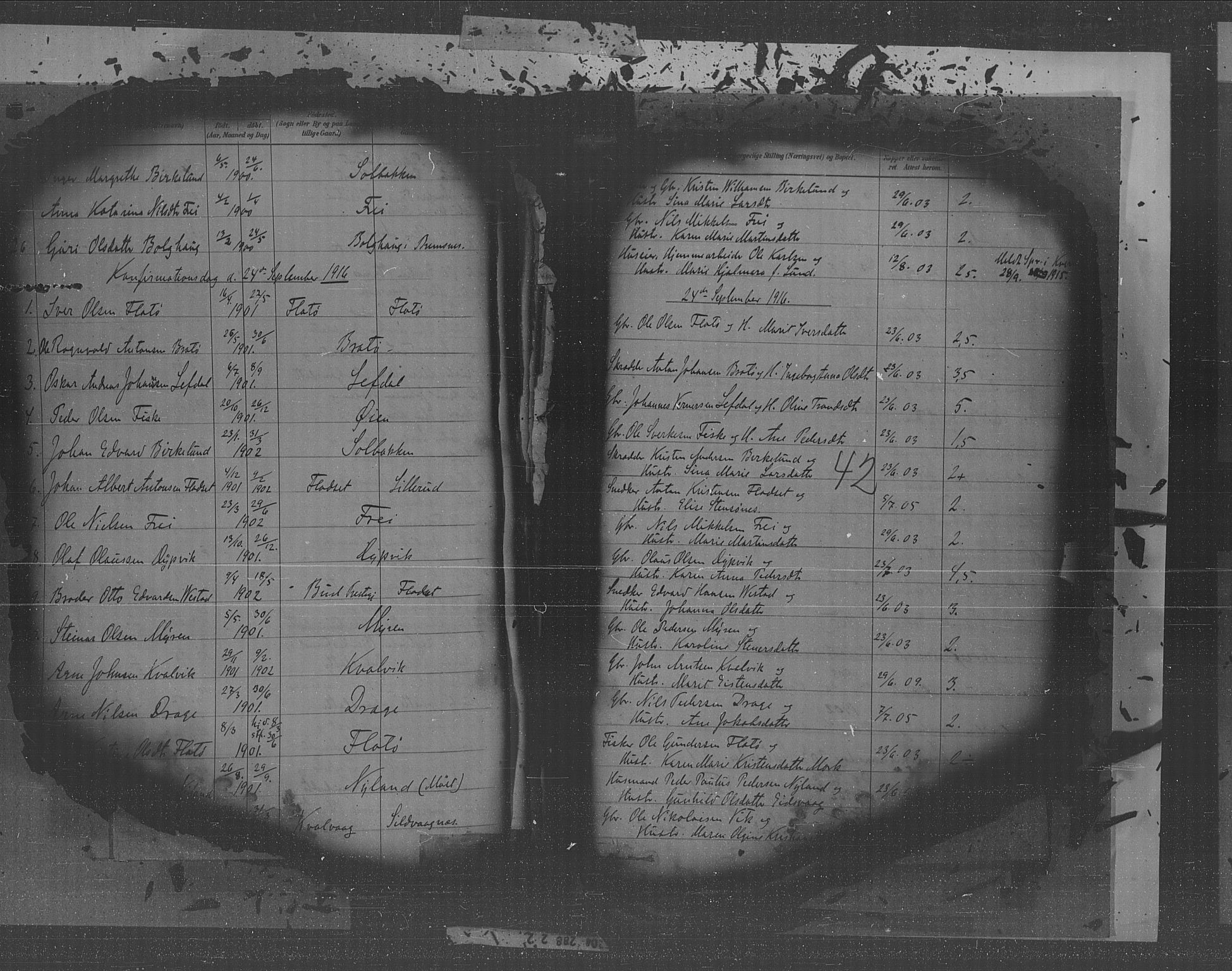 Kristiansund sokneprestkontor, AV/SAT-A-1068/1/I/I1: Parish register (official) no. 30, 1880-1919, p. 42