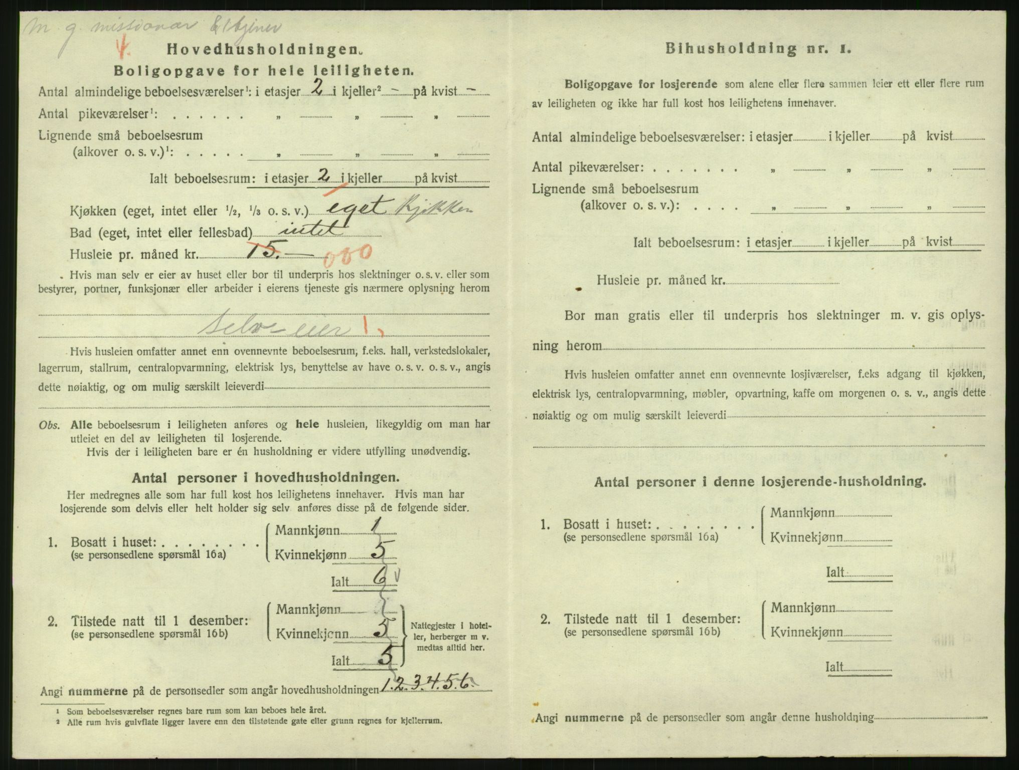 SAK, 1920 census for Risør, 1920, p. 2280