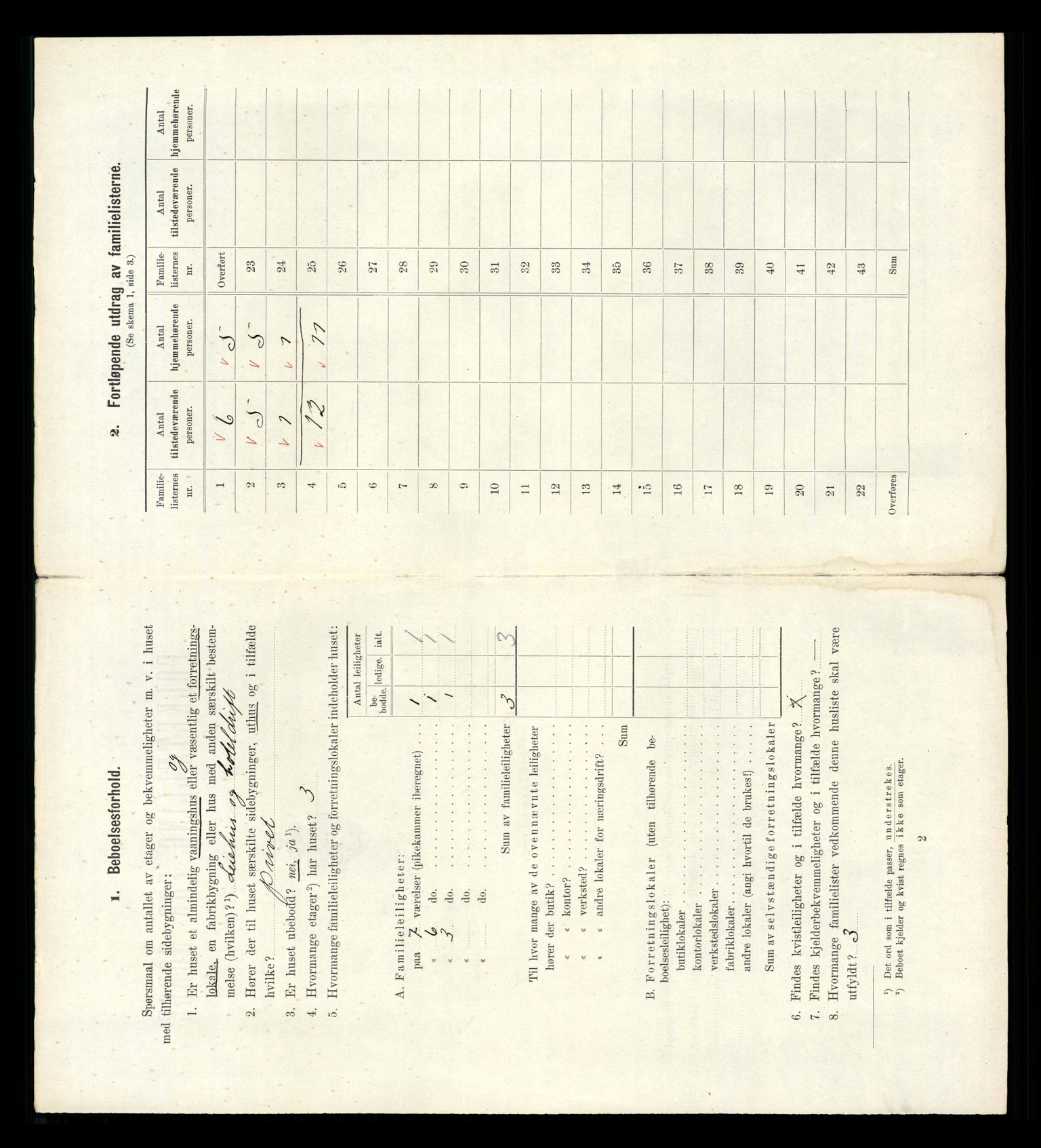 RA, 1910 census for Kristiansand, 1910, p. 1003