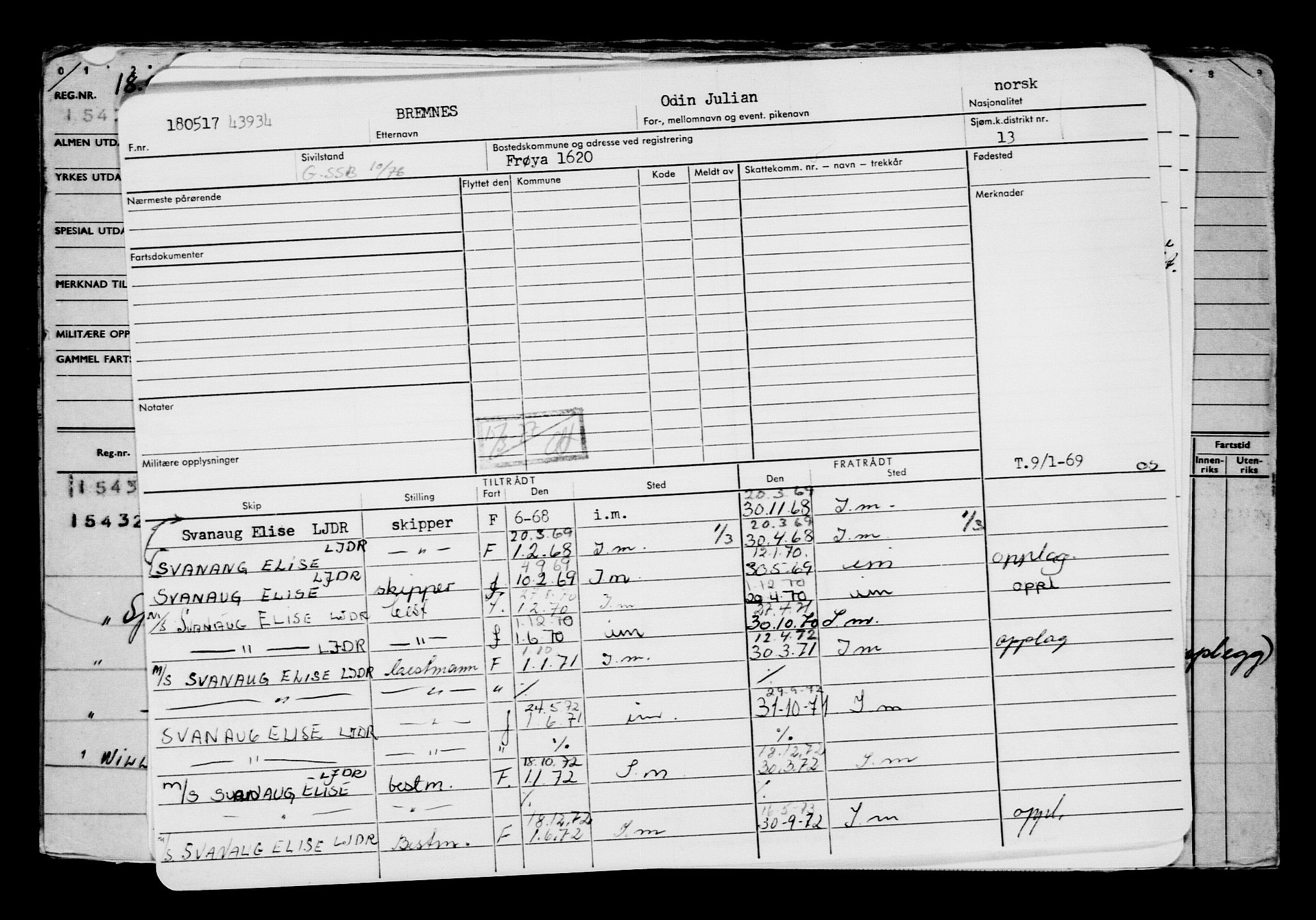 Direktoratet for sjømenn, AV/RA-S-3545/G/Gb/L0148: Hovedkort, 1917, p. 585