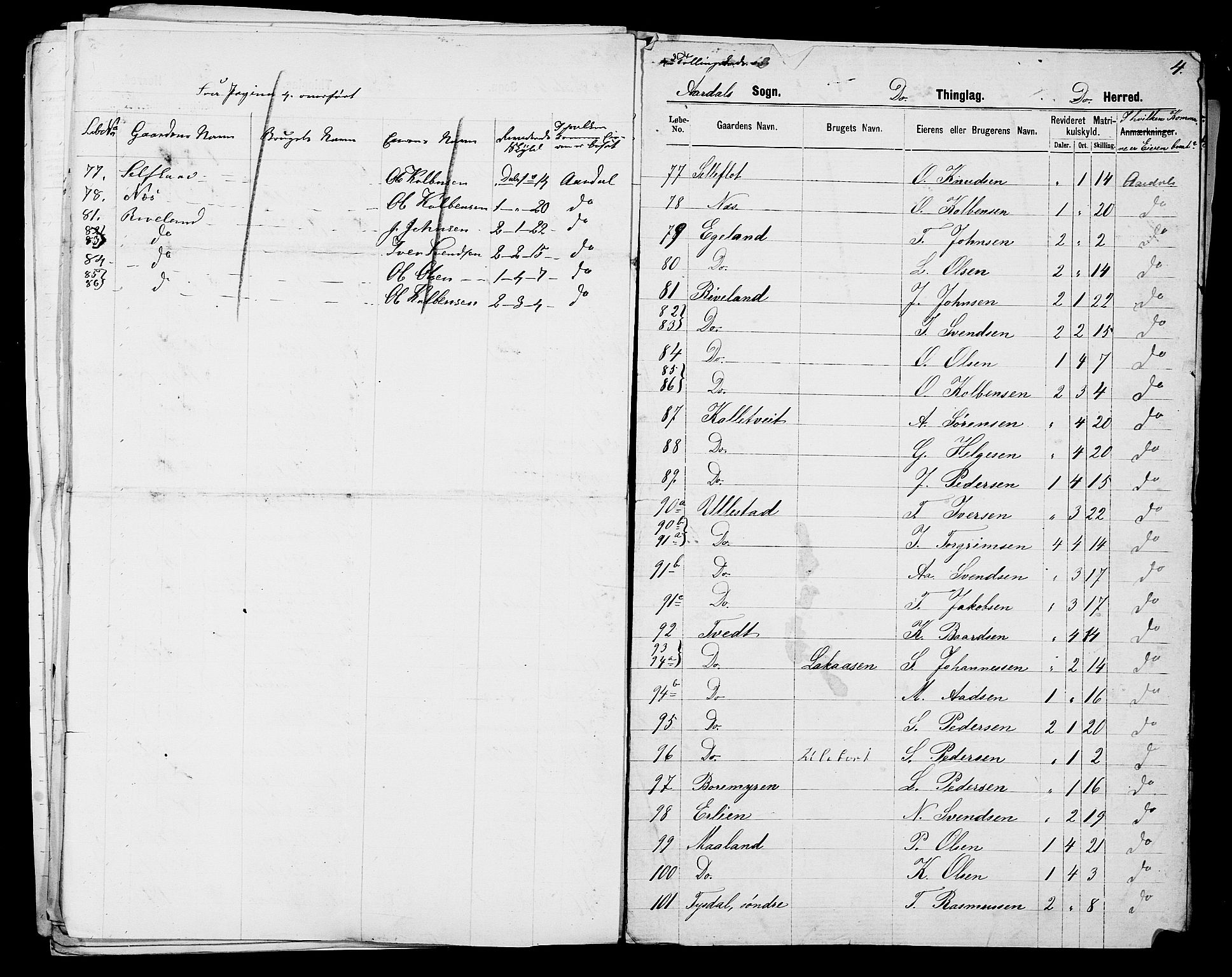 SAST, 1875 census for 1133P Hjelmeland, 1875, p. 63