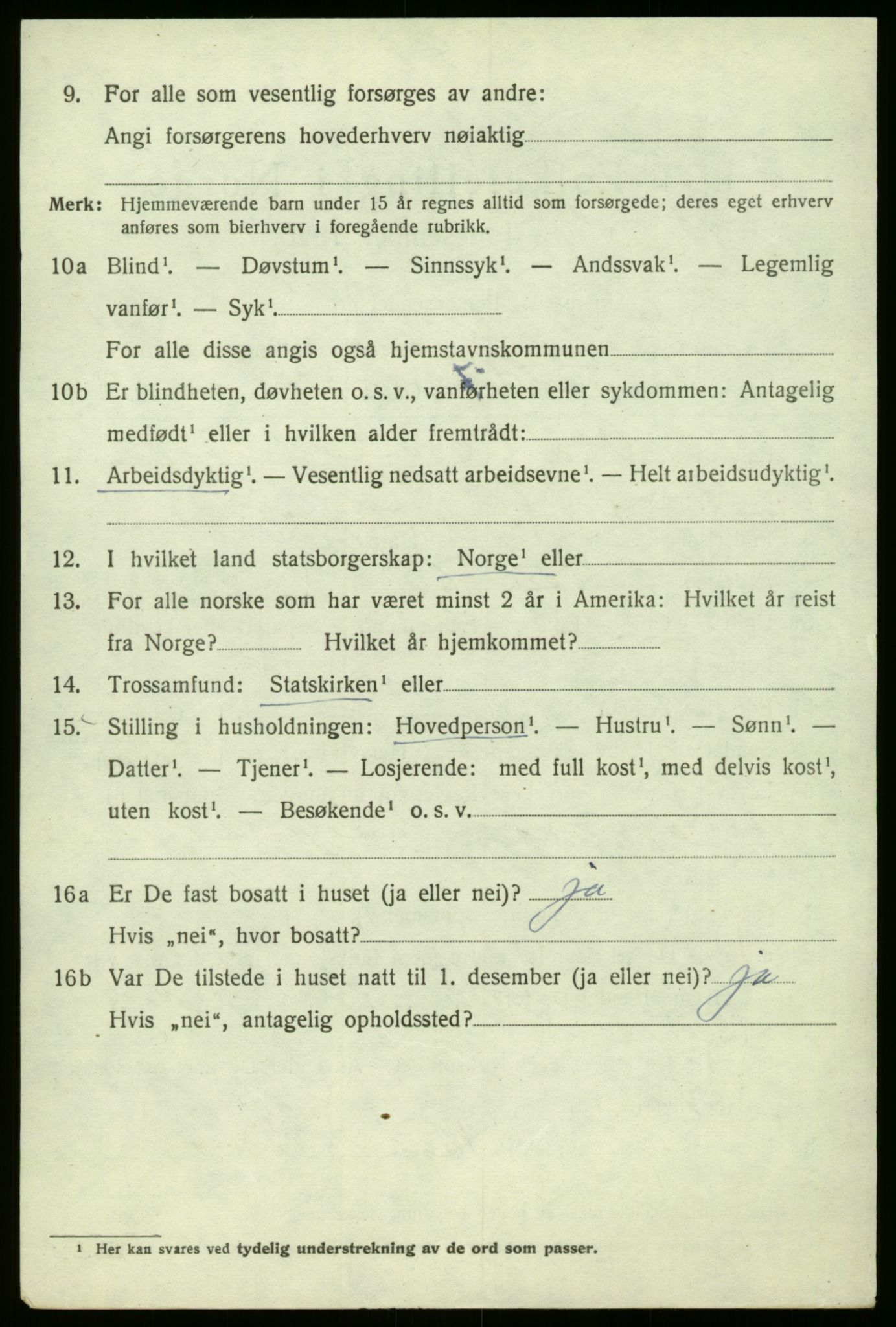 SAB, 1920 census for Luster, 1920, p. 3773