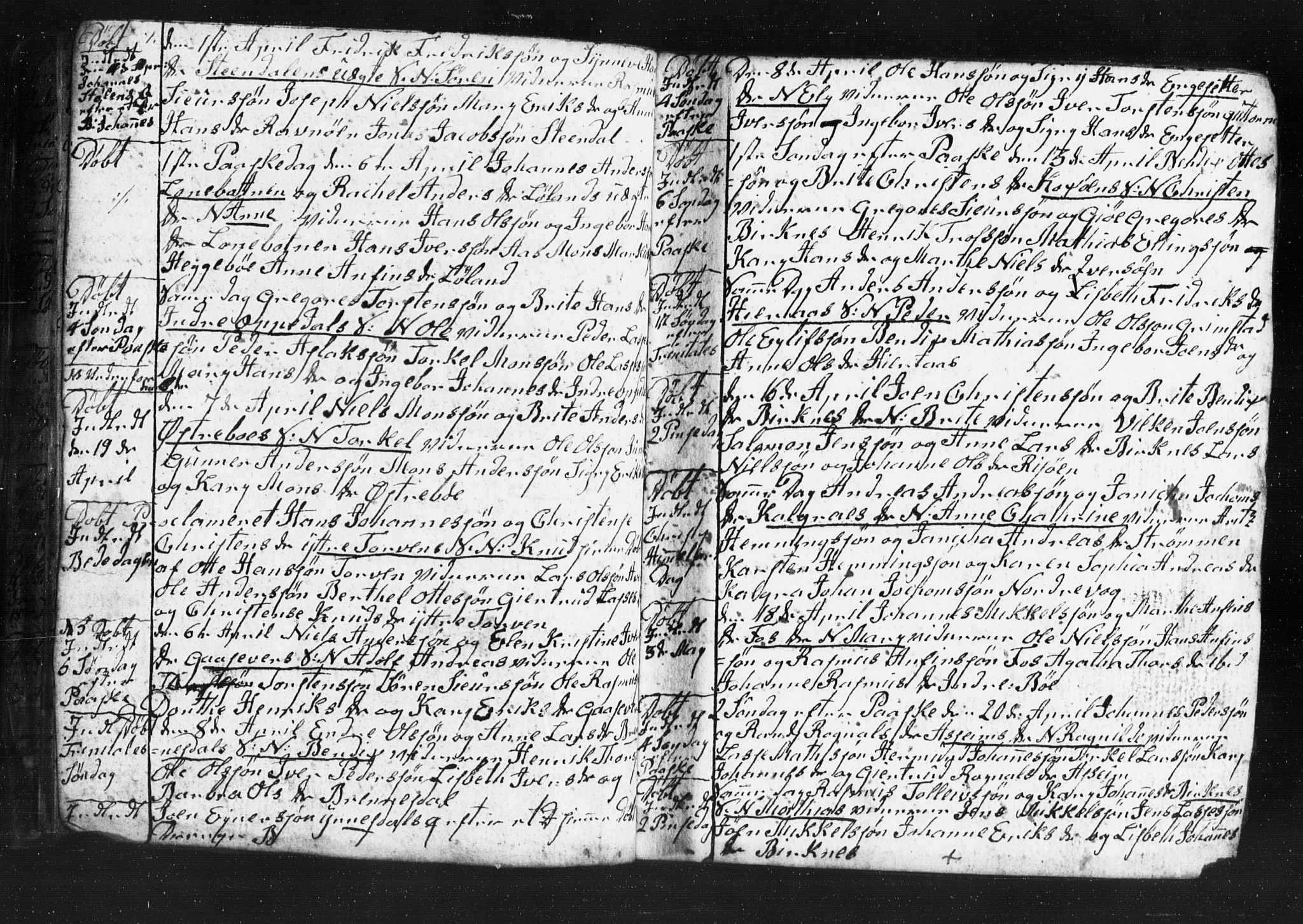 Gulen sokneprestembete, AV/SAB-A-80201/H/Hab: Parish register (copy) no. A 2, 1791-1814