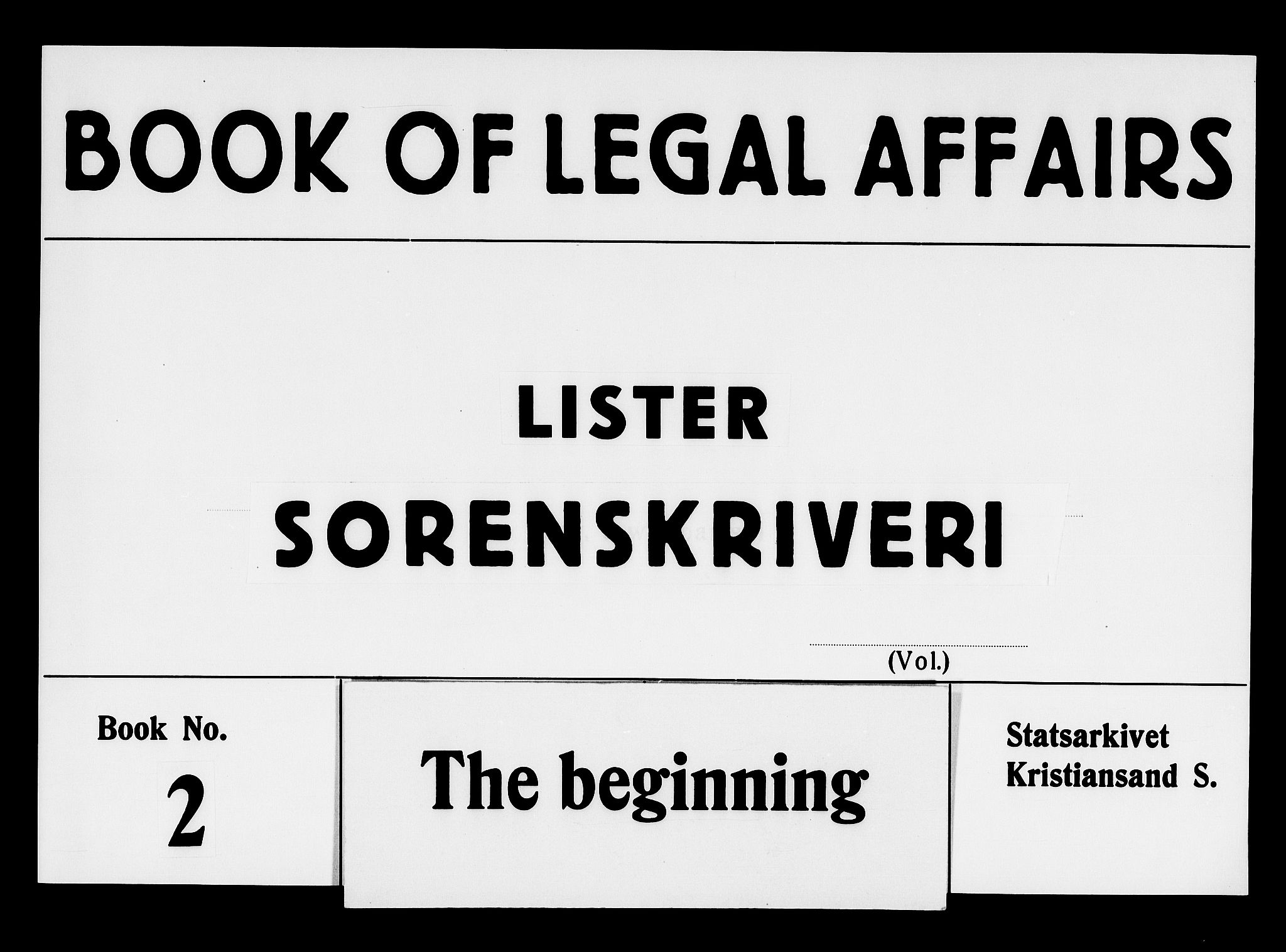 Lister sorenskriveri, SAK/1221-0003/F/Fa/L0002: Tingbok nr 2, 1662
