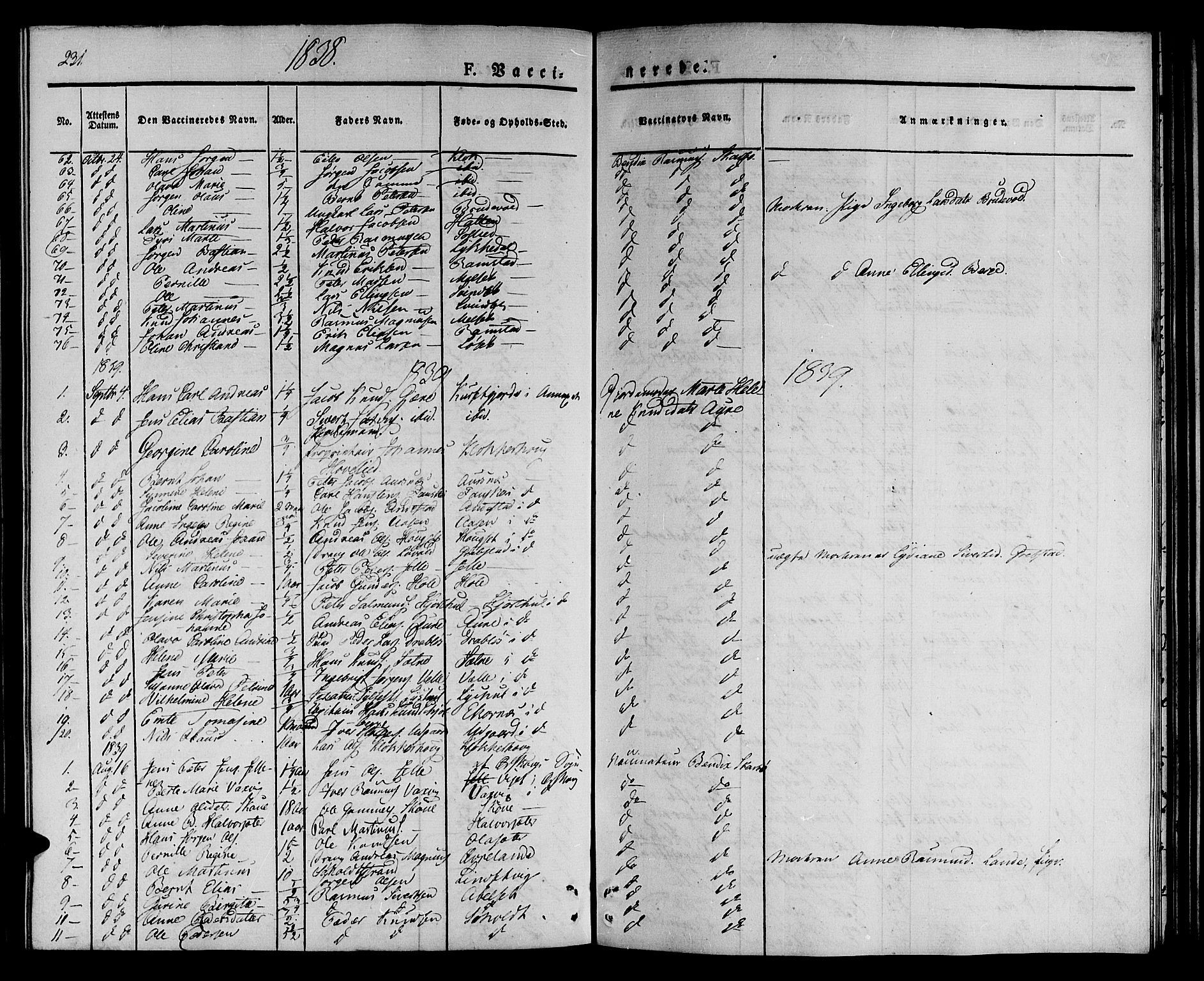 Ministerialprotokoller, klokkerbøker og fødselsregistre - Møre og Romsdal, SAT/A-1454/522/L0311: Parish register (official) no. 522A06, 1832-1842, p. 231