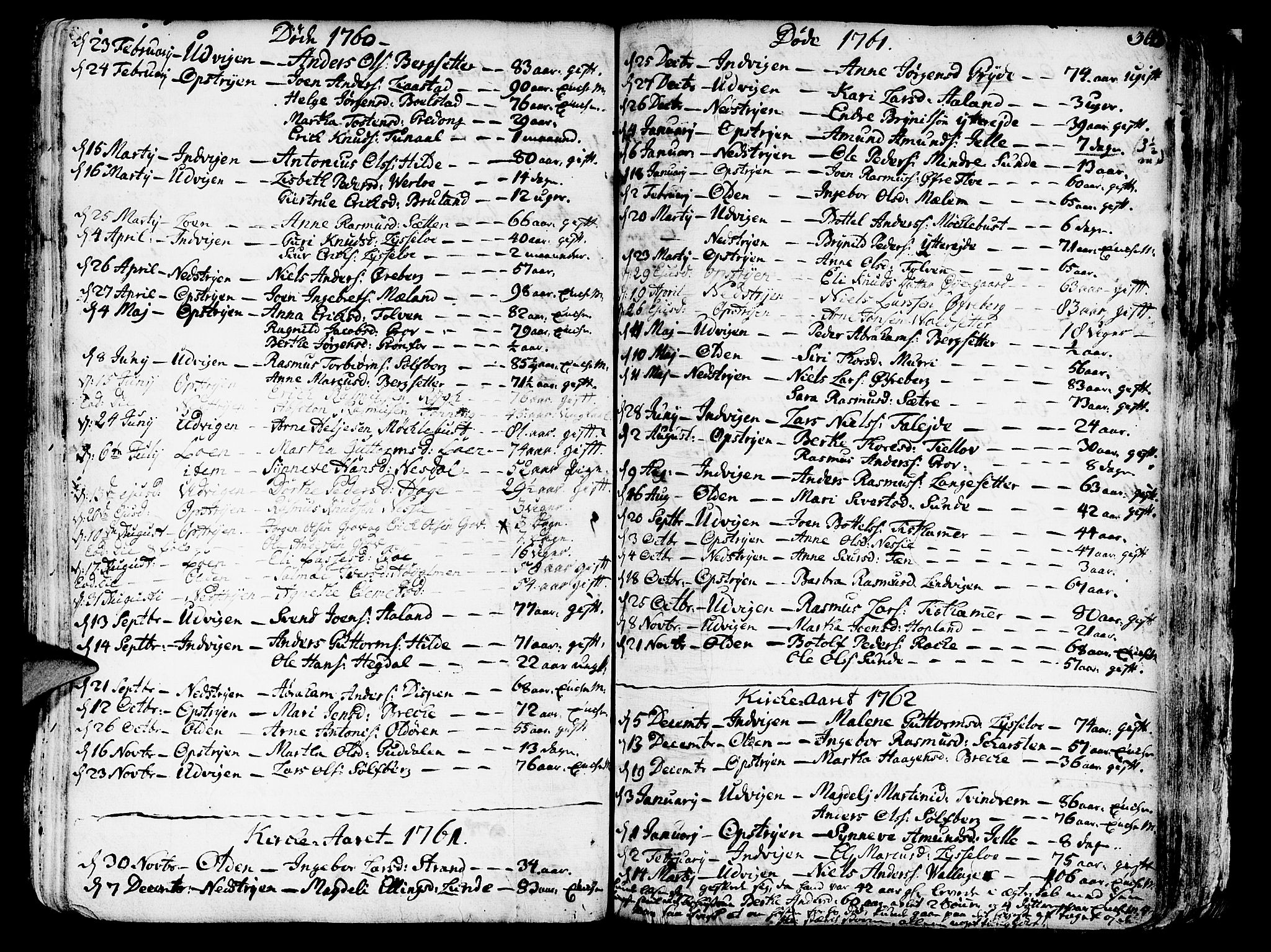 Innvik sokneprestembete, SAB/A-80501: Parish register (official) no. A 1, 1750-1816, p. 303
