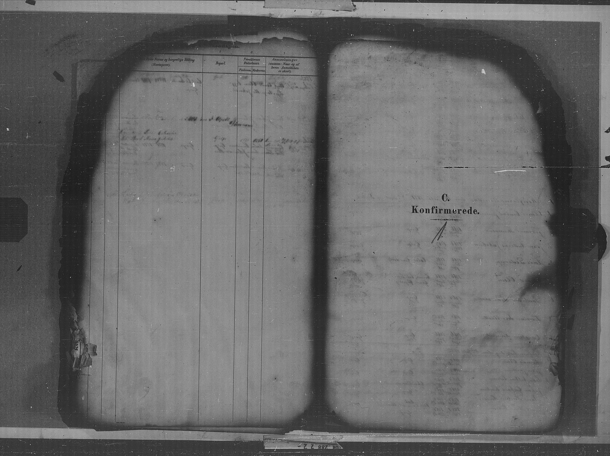 Kristiansund sokneprestkontor, AV/SAT-A-1068/1/I/I1: Parish register (official) no. 36, 1880-1919, p. 1