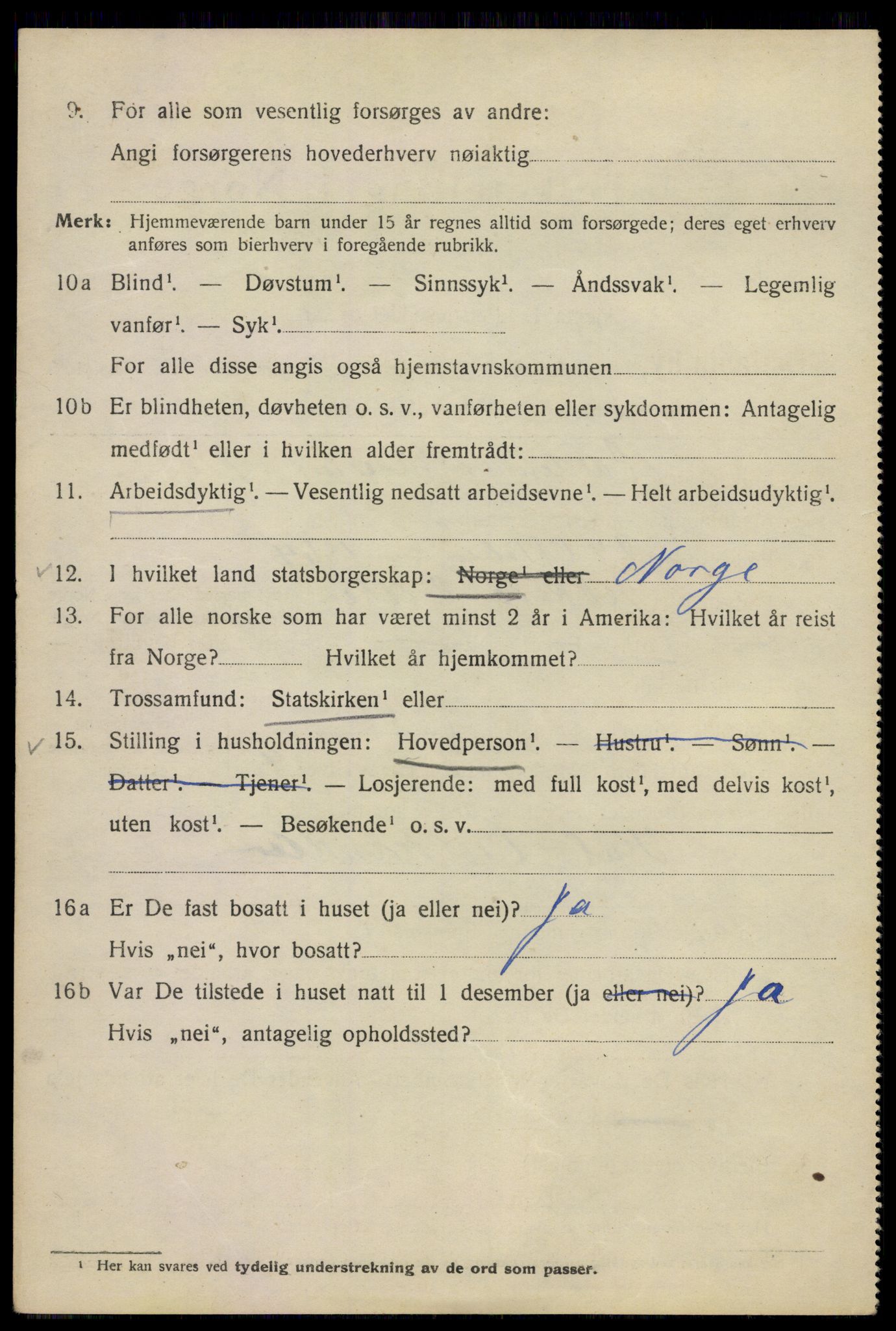 SAO, 1920 census for Kristiania, 1920, p. 294038