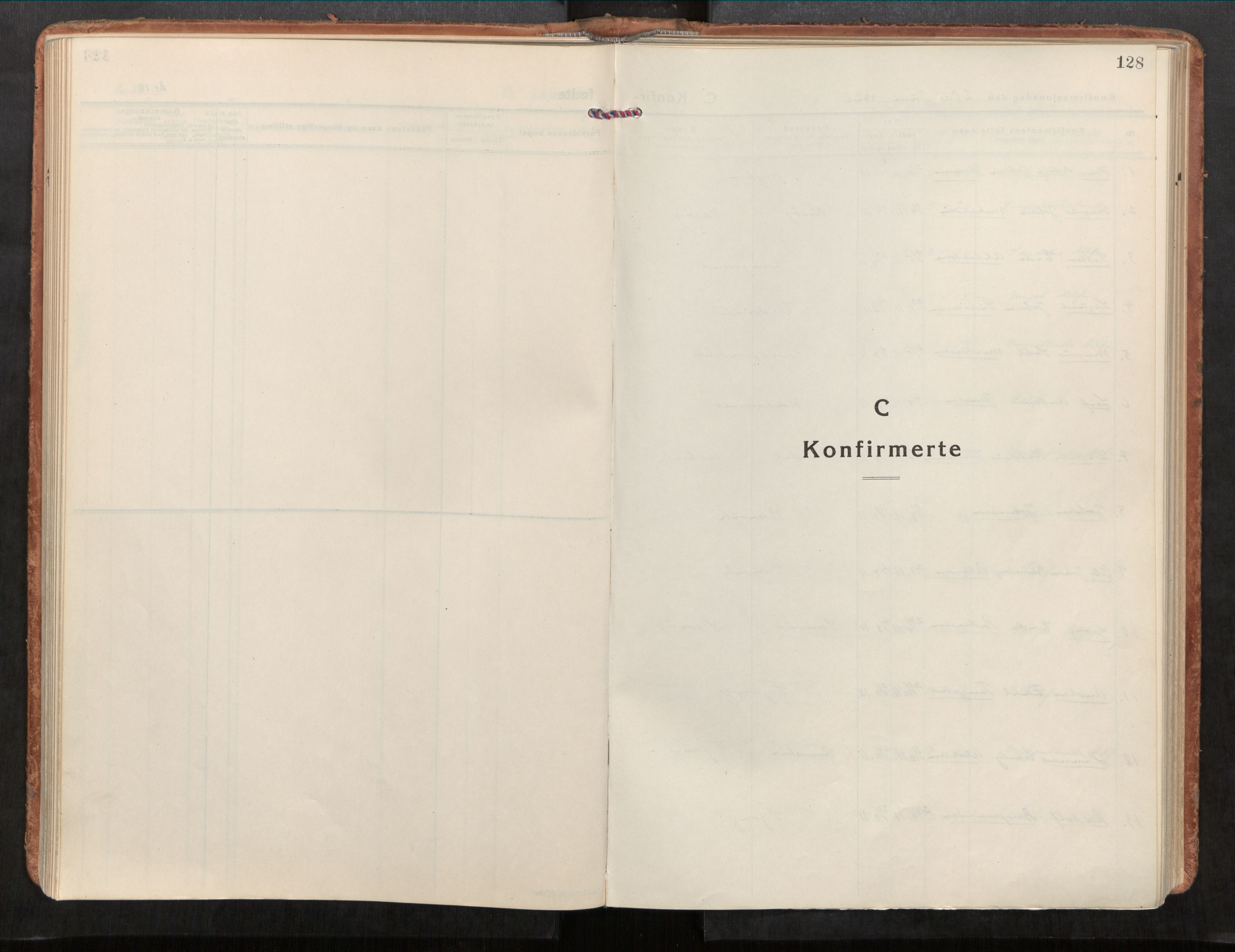 Rødøy sokneprestkontor, SAT/A-4397/2/H/Ha/Haa/L0001: Parish register (official) no. 1, 1926-1941, p. 128