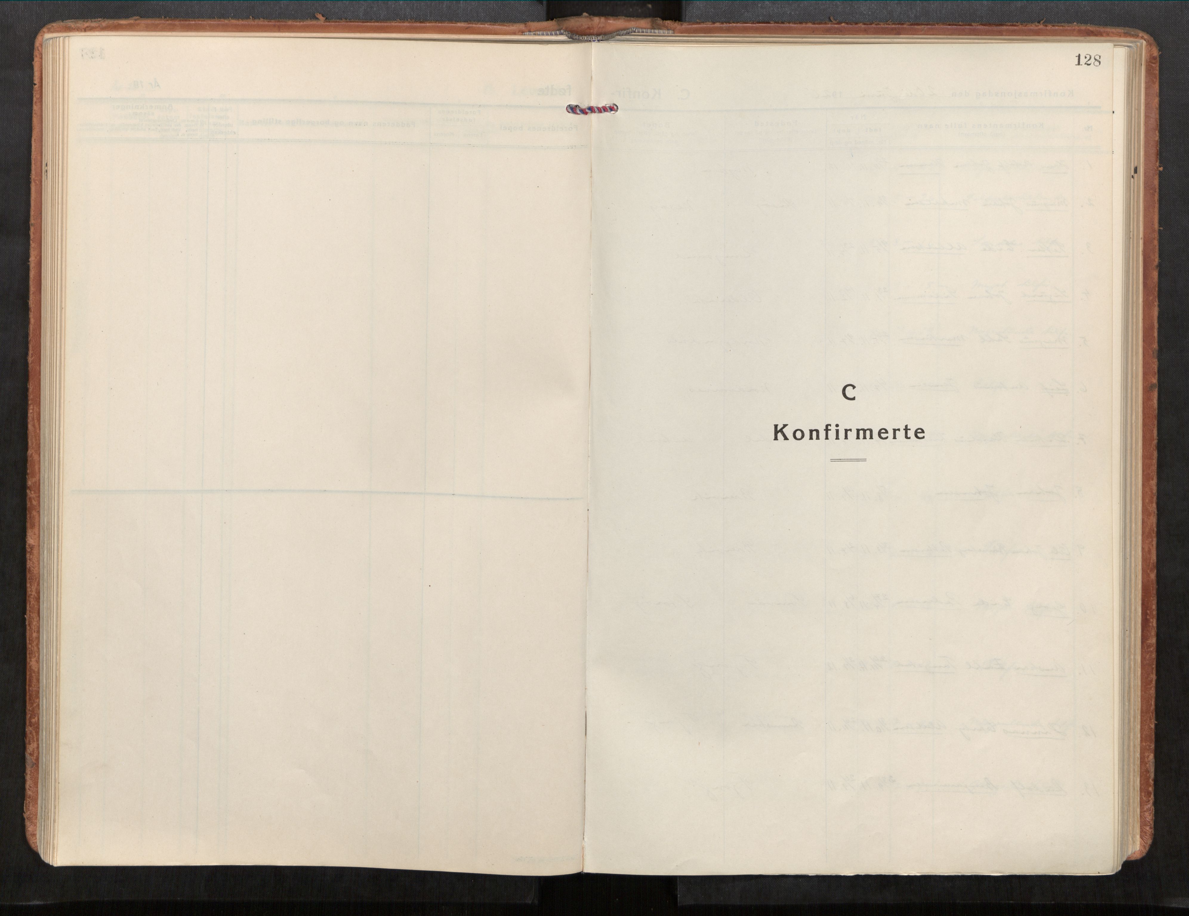 Rødøy sokneprestkontor, AV/SAT-A-4397/2/H/Ha/Haa/L0001: Parish register (official) no. 1, 1926-1941, p. 128