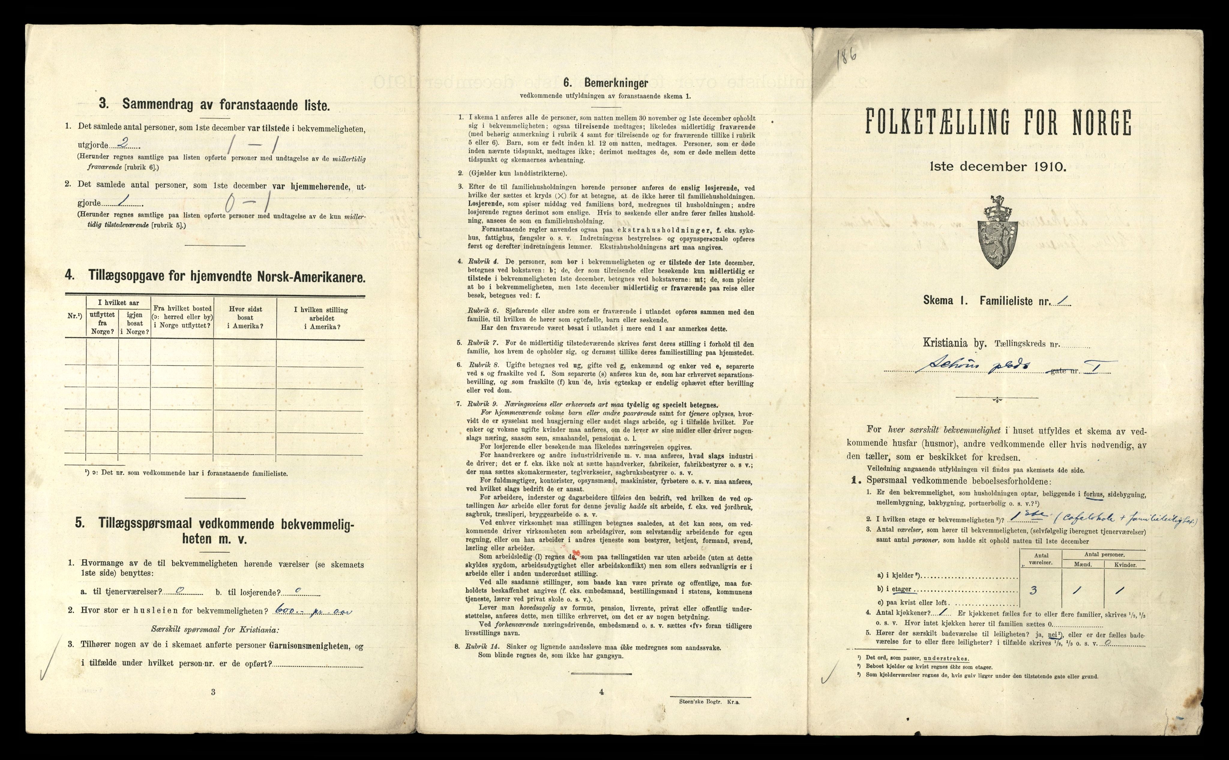 RA, 1910 census for Kristiania, 1910, p. 86201