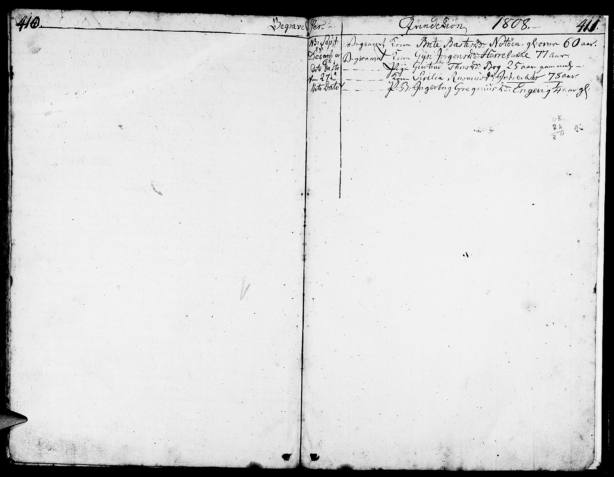 Gulen sokneprestembete, AV/SAB-A-80201/H/Haa/Haaa/L0016: Parish register (official) no. A 16, 1798-1808, p. 410-411