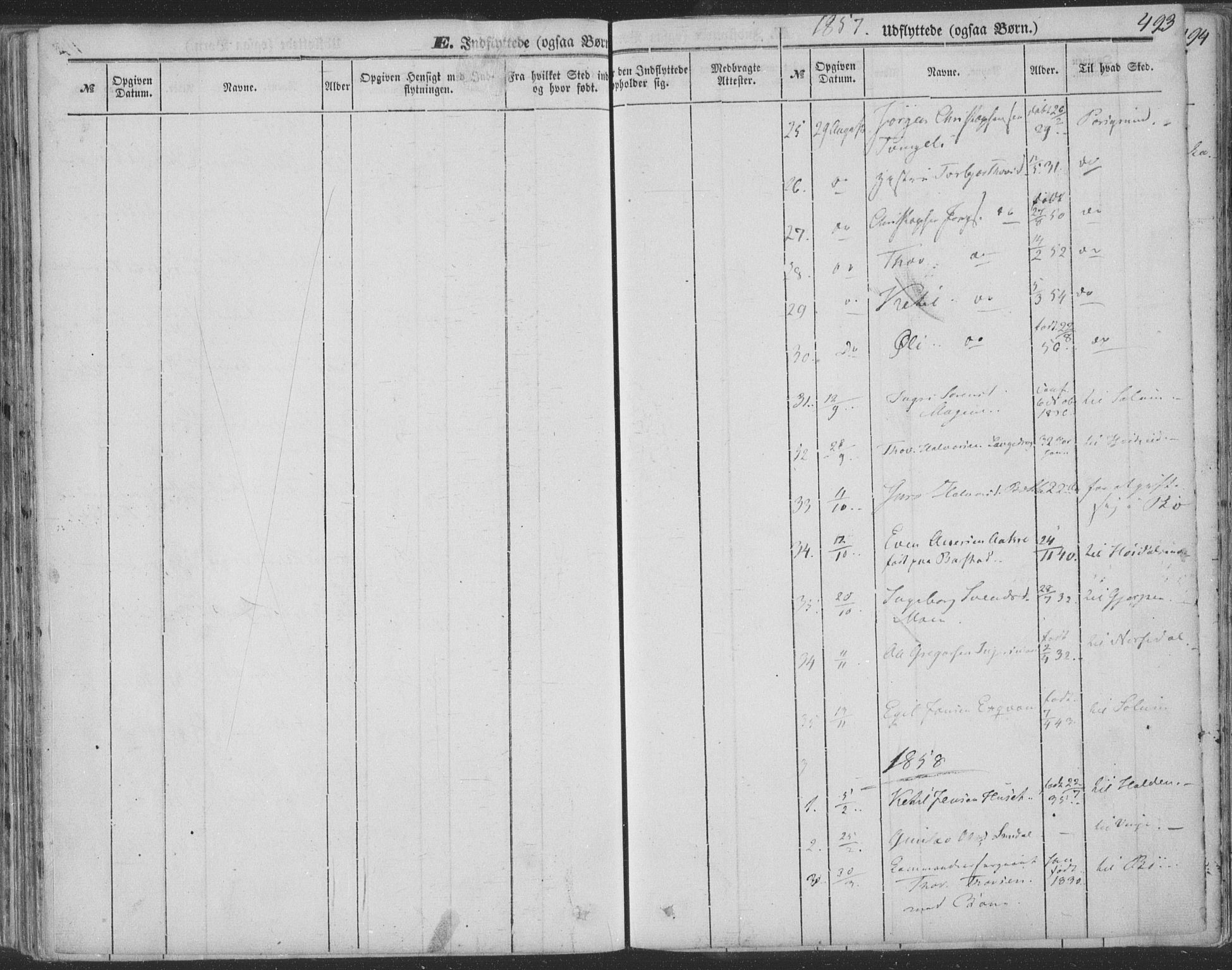 Seljord kirkebøker, SAKO/A-20/F/Fa/L012b: Parish register (official) no. I 12B, 1850-1865, p. 493