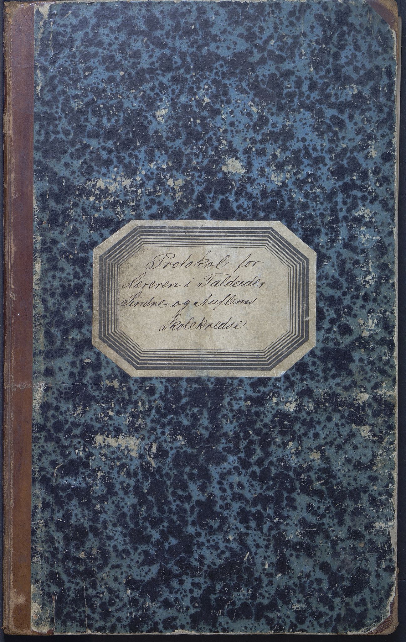 Innvik kommune. Sindre skule, VLFK/K-14470.520.09/542/L0002: skuleprotokoll for Faleide skule, Sindre skule, Auflem skule og Aarholen skule, 1878-1895