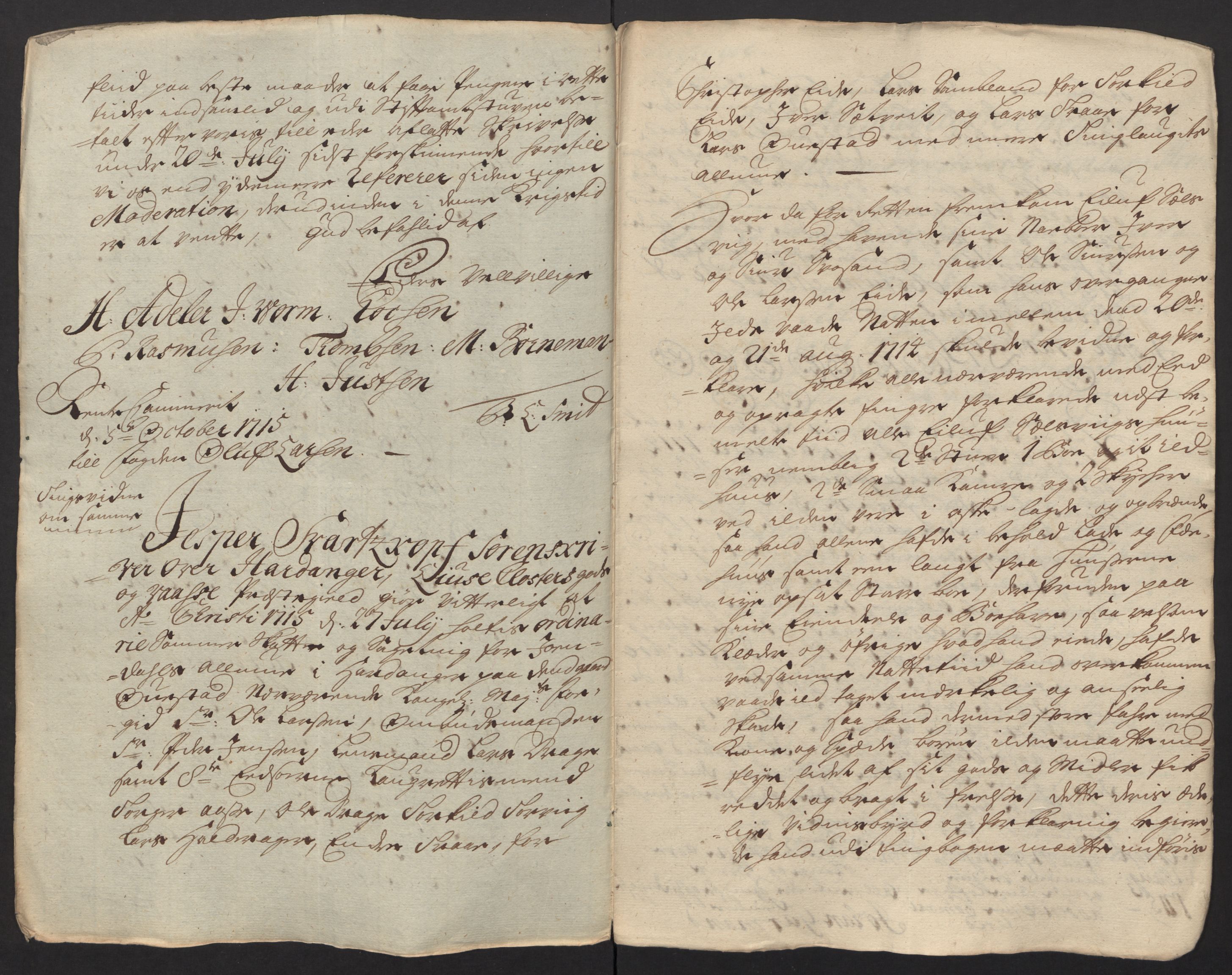 Rentekammeret inntil 1814, Reviderte regnskaper, Fogderegnskap, AV/RA-EA-4092/R48/L2992: Fogderegnskap Sunnhordland og Hardanger, 1716, p. 361