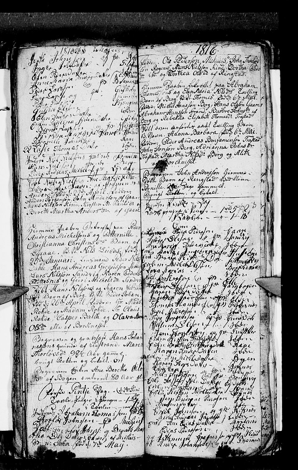 Kvæfjord sokneprestkontor, AV/SATØ-S-1323/G/Ga/Gab/L0001klokker: Parish register (copy) no. 1, 1806-1824