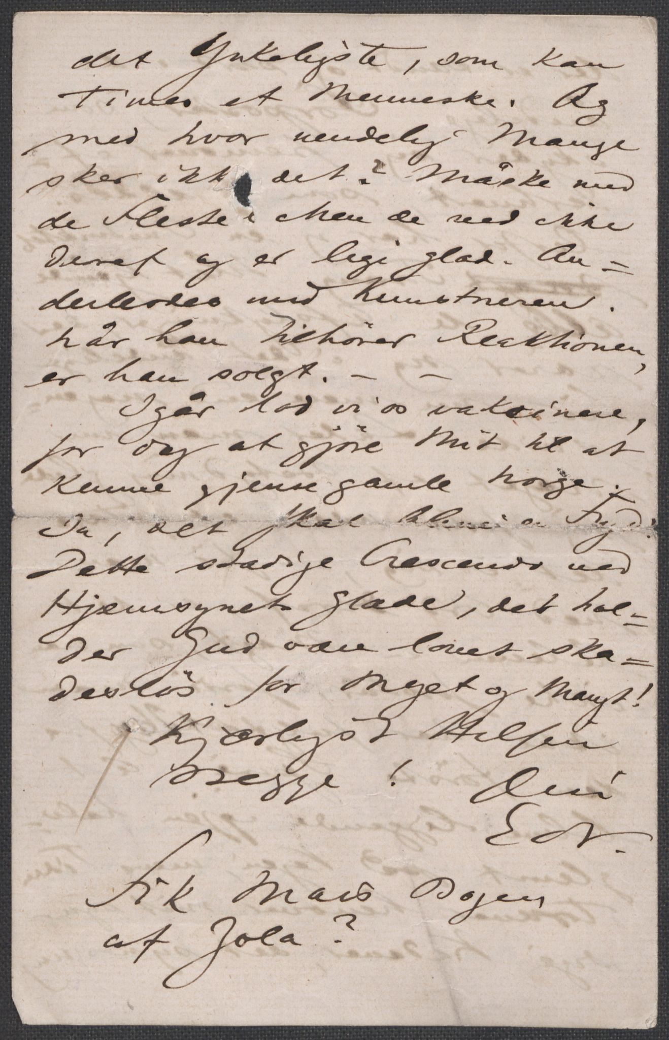 Beyer, Frants, AV/RA-PA-0132/F/L0001: Brev fra Edvard Grieg til Frantz Beyer og "En del optegnelser som kan tjene til kommentar til brevene" av Marie Beyer, 1872-1907, p. 358