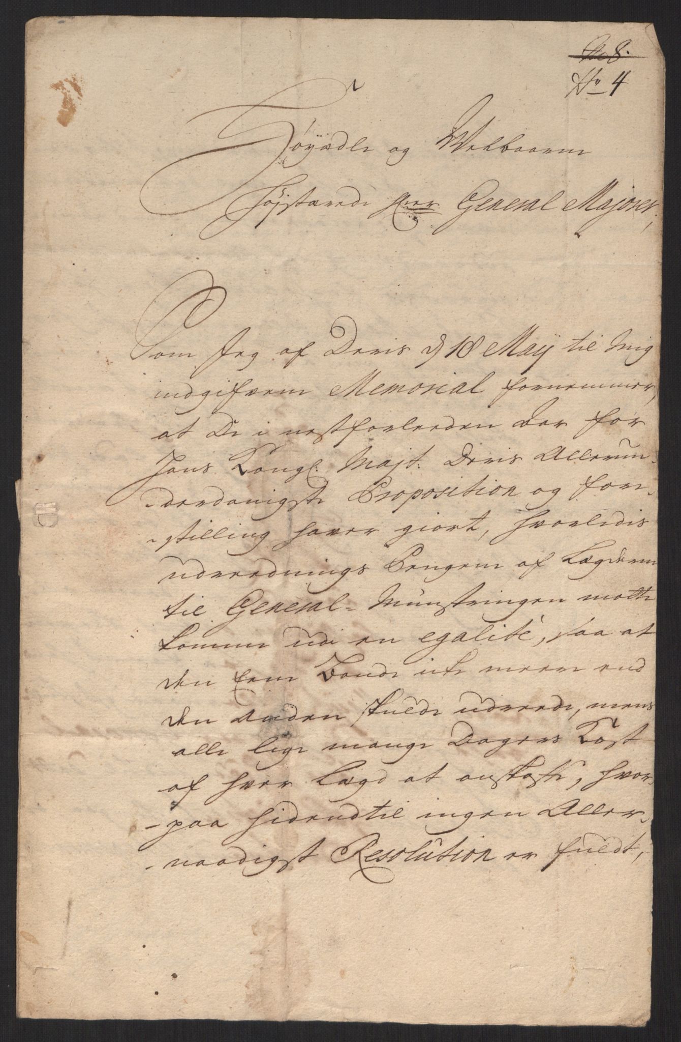 Kommanderende general (KG I) med Det norske krigsdirektorium, AV/RA-EA-5419/D/L0060: Stattholderens, stiftamtmenns og amtmenns brev, 1720-1730, p. 151