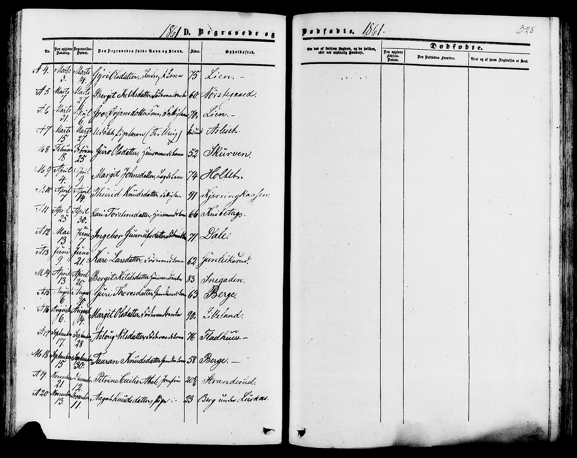 Tinn kirkebøker, SAKO/A-308/F/Fa/L0006: Parish register (official) no. I 6, 1857-1878, p. 328